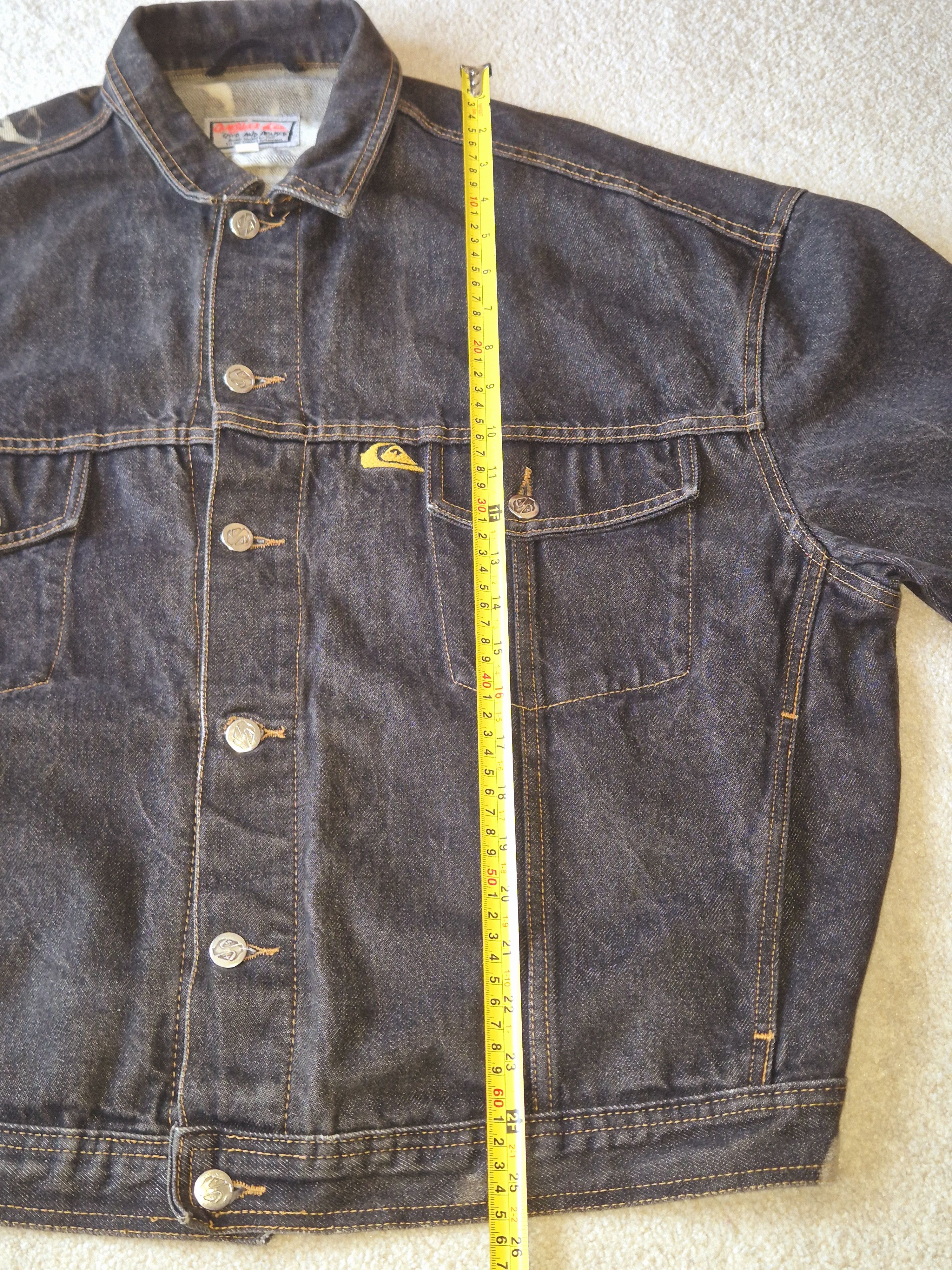 Quiksilver 1988 Quicksilver Used And Abused Men's Denim Jacket Size US L / EU 52-54 / 3 - 7 Thumbnail