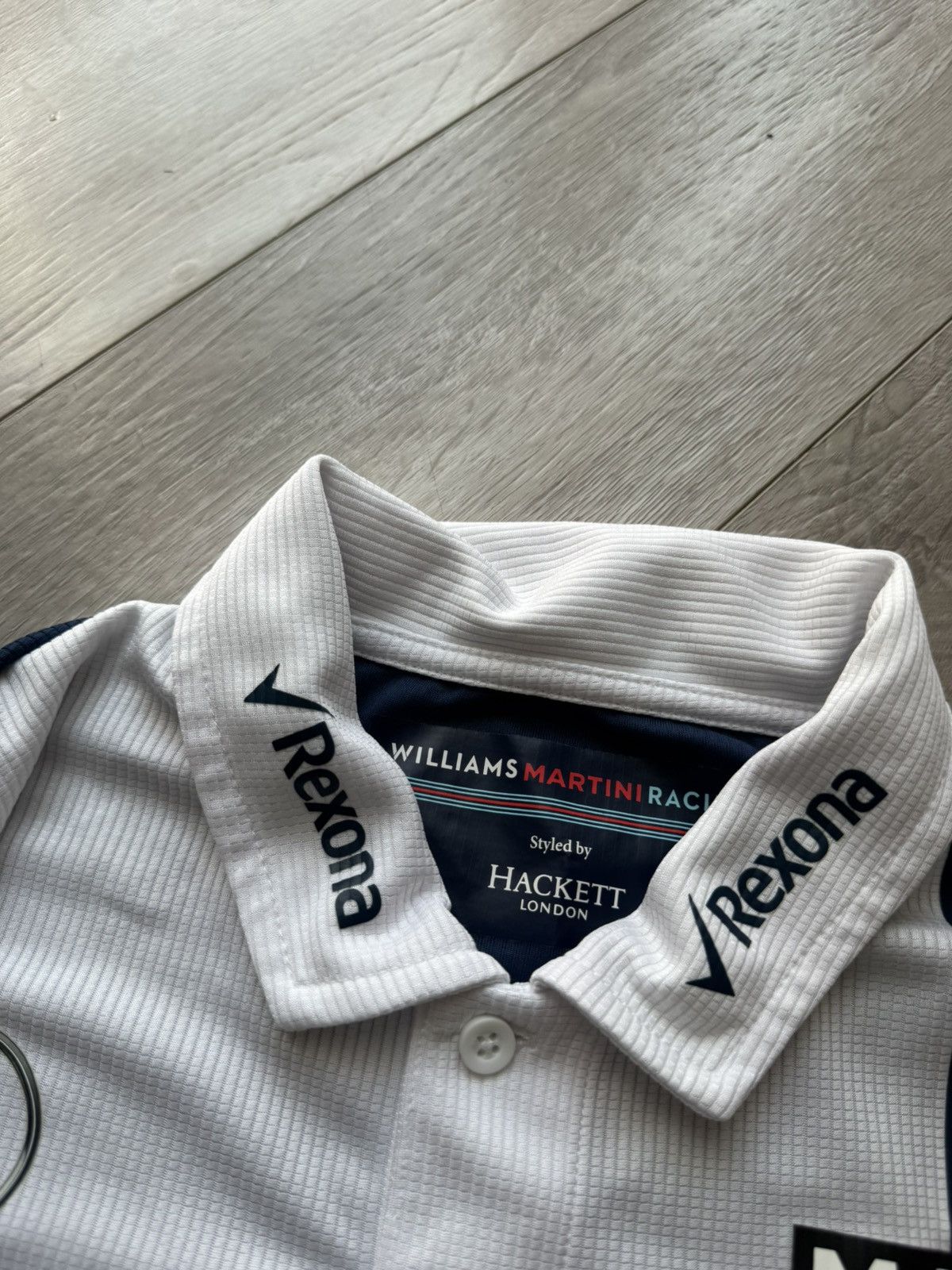 Hackett Hackett Mercedes Williams Martini Racing Polo Shirt Size US XL / EU 56 / 4 - 5 Thumbnail