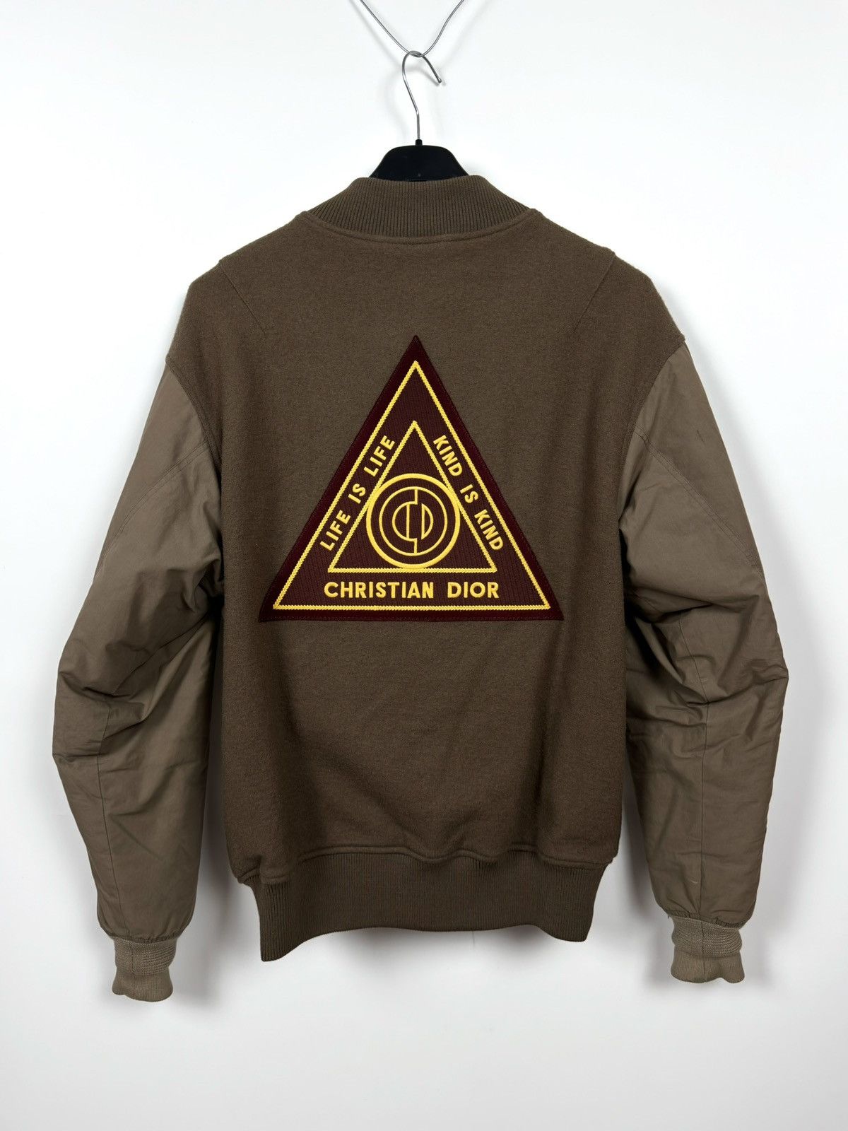 Dior Christian Dior Patch Wool Bomber Jacket Size US S / EU 44-46 / 1 - 3 Thumbnail