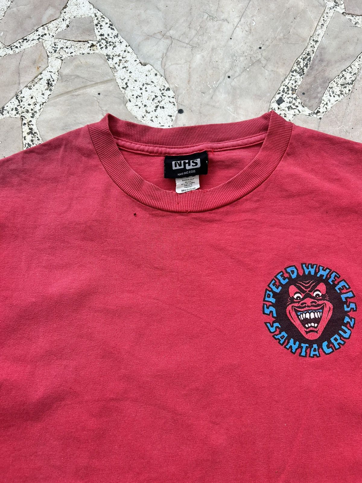 Santa Cruz Skateboards Santa Cruz NHS Vintage Backhit Tee Size US M / EU 48-50 / 2 - 7 Thumbnail