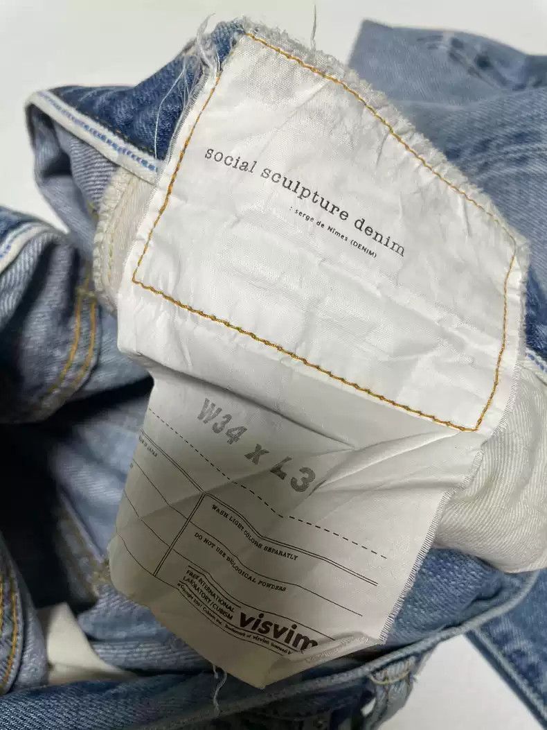 Visvim VISVIM 05D10 Jeans-2506 Size US 34 / EU 50 - 4 Thumbnail