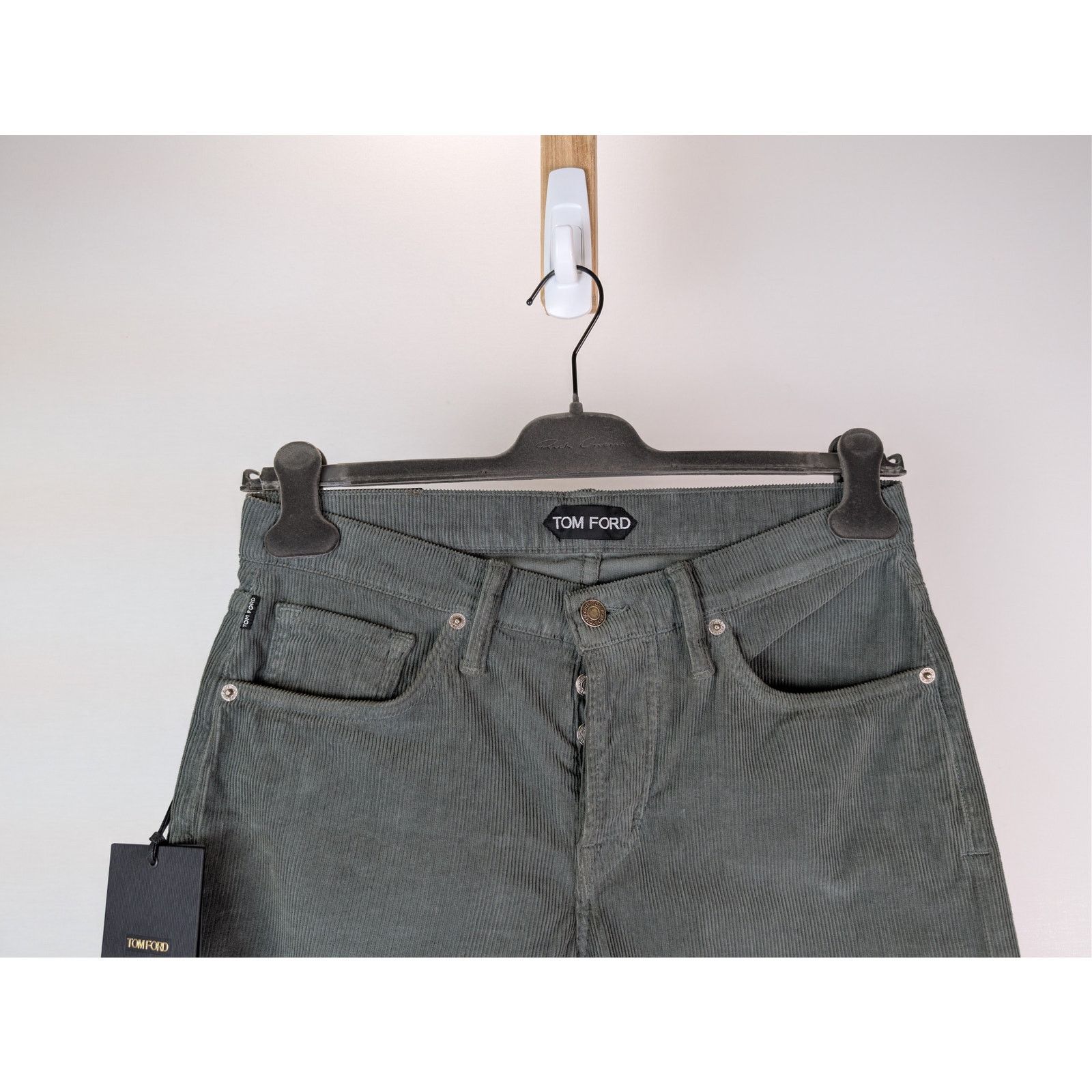 Tom Ford o1rshd1 Q:2 / Straight Jeans in Khaki Size US 32 / EU 48 - 2 Thumbnail