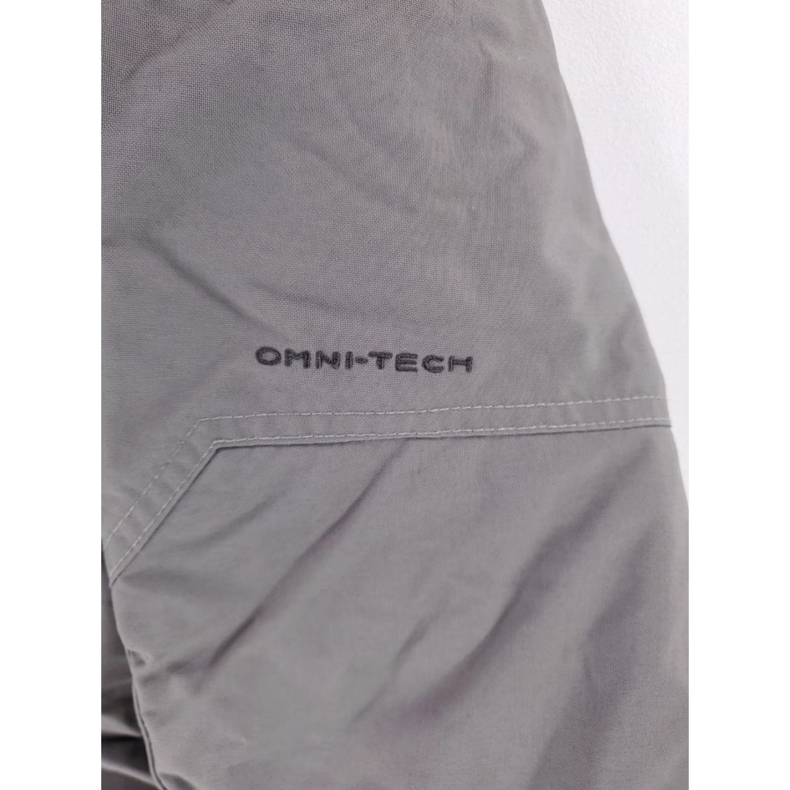 Vintage Columbia Snow Pants Mens M Gray Nylon Omni-tech Snowboarding Skiing Pants Size US 31 - 3 Thumbnail