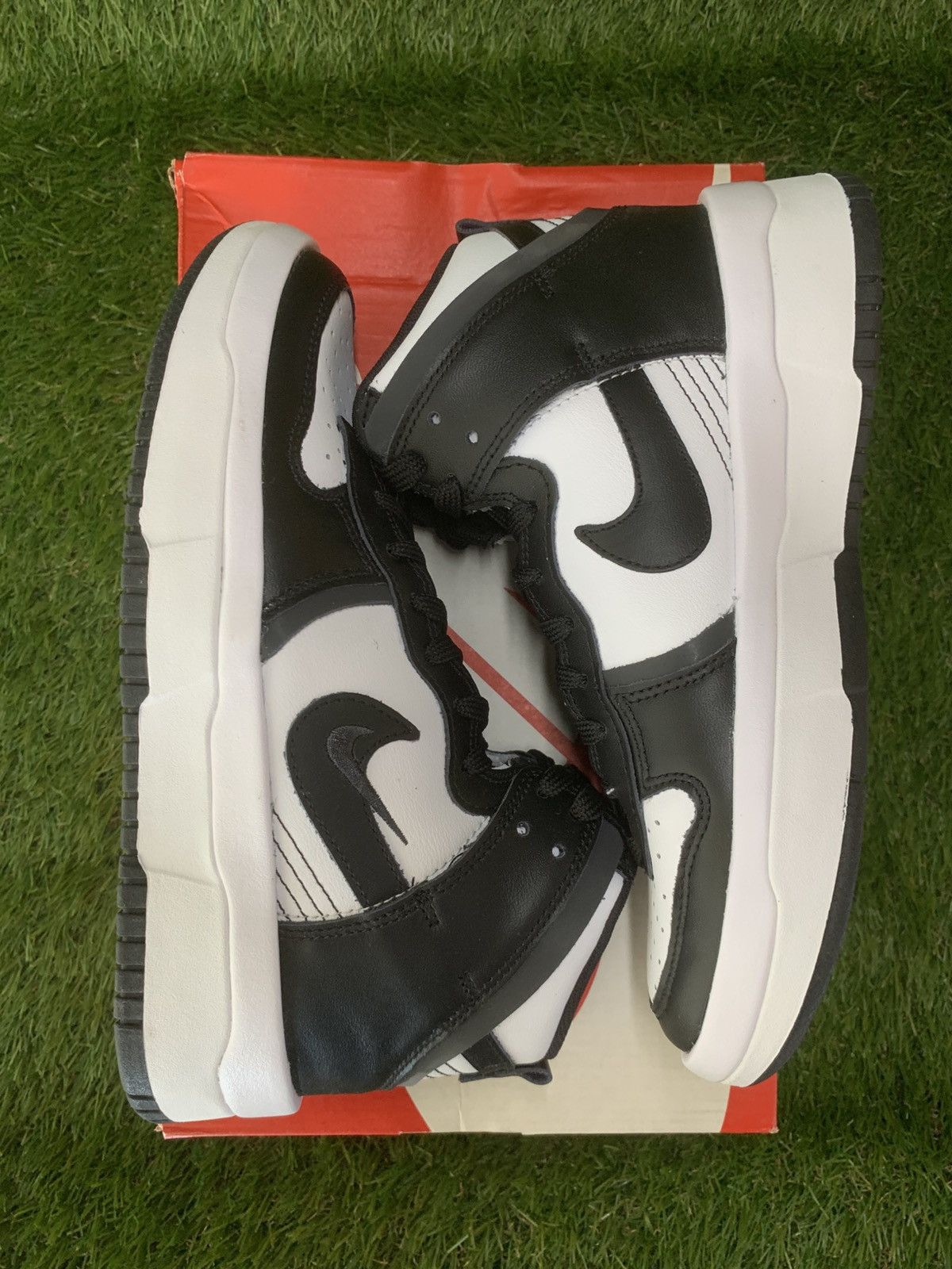 Nike Nike Dunk High Up "Panda" Women's Size US 6.5 / IT 36.5 - 5 Thumbnail