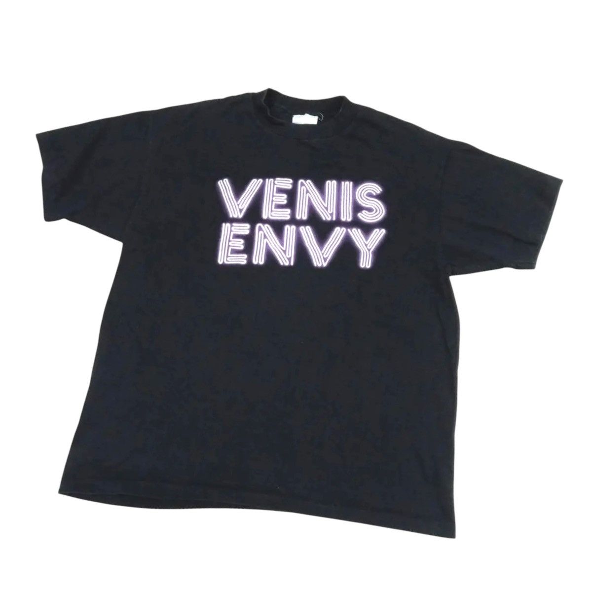 Vintage Vintage 90s WWF Val Venis Venis Envy Wrestling 1998 T-Shirt Size US L / EU 52-54 / 3 - 1 Thumbnail