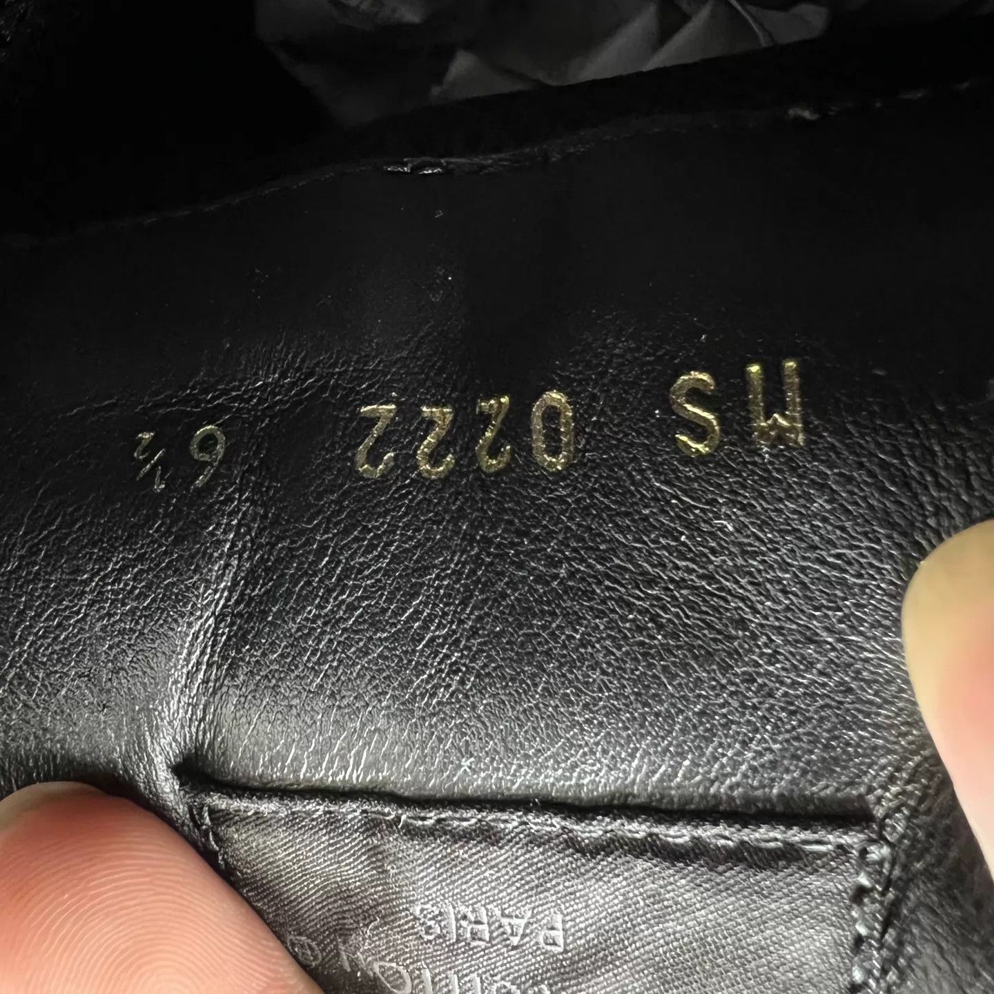 Louis Vuitton LV Run Away Black 6.5 Good, OG Box Size US 6.5 / EU 39-40 - 6 Thumbnail