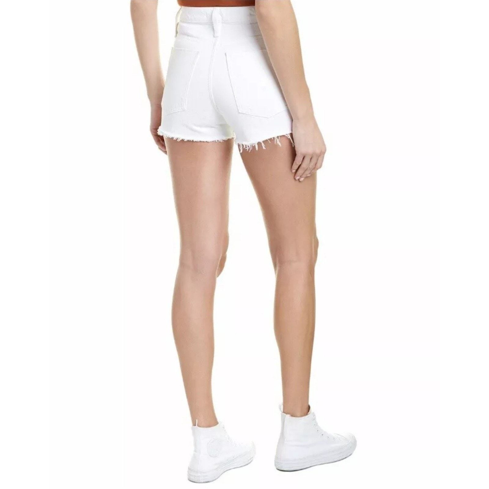 Hudson Hudson Cara Classic Offshore High Rise Shorts Size 31 W 34 Size 31" - 4 Thumbnail