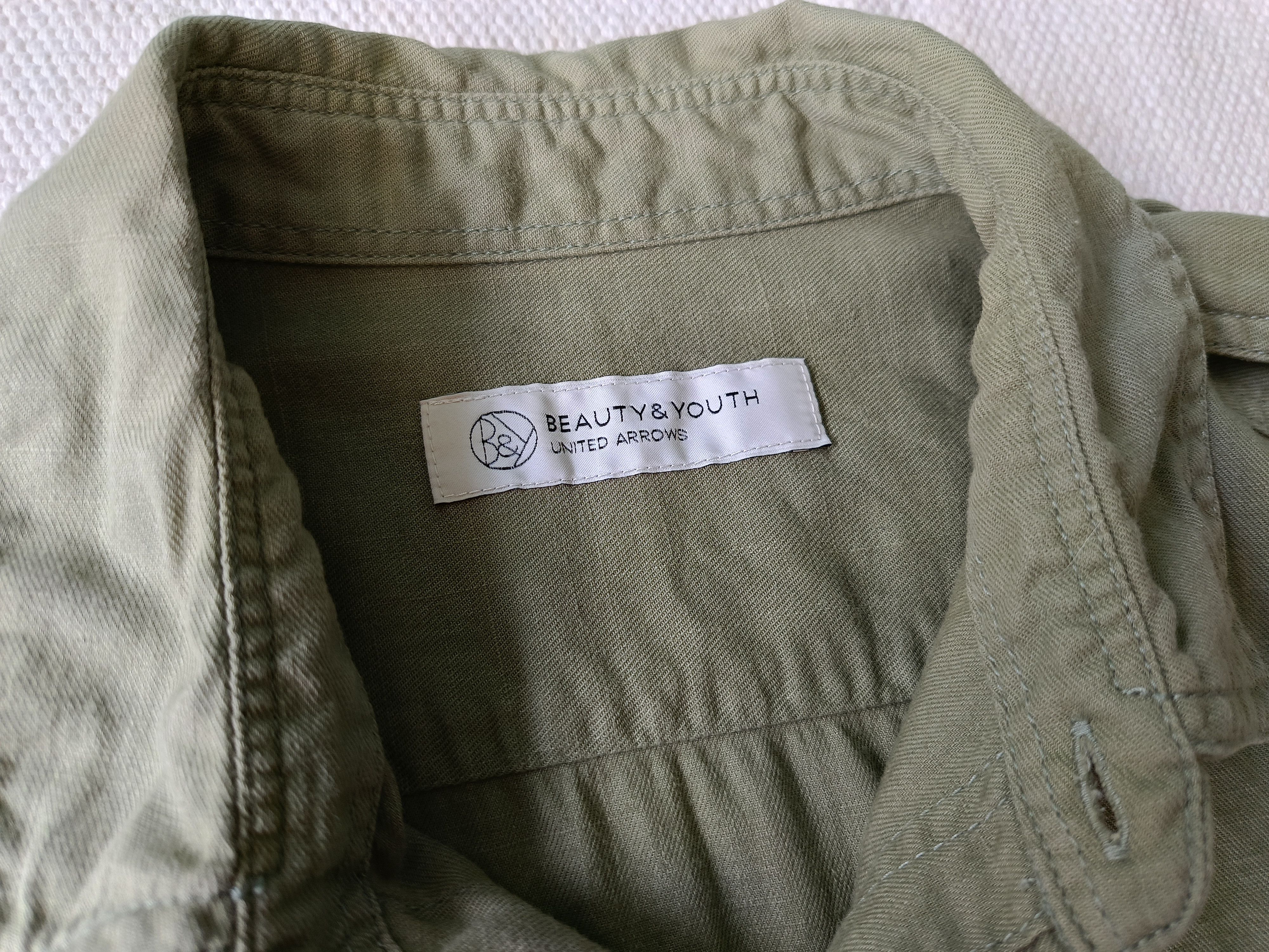 BEAUTY&YOUTH × United Arrows BEAUTY & YOUTH UNITED ARROWS Japan military ladies shirt S Size S / US 4 / IT 40 - 2 Thumbnail