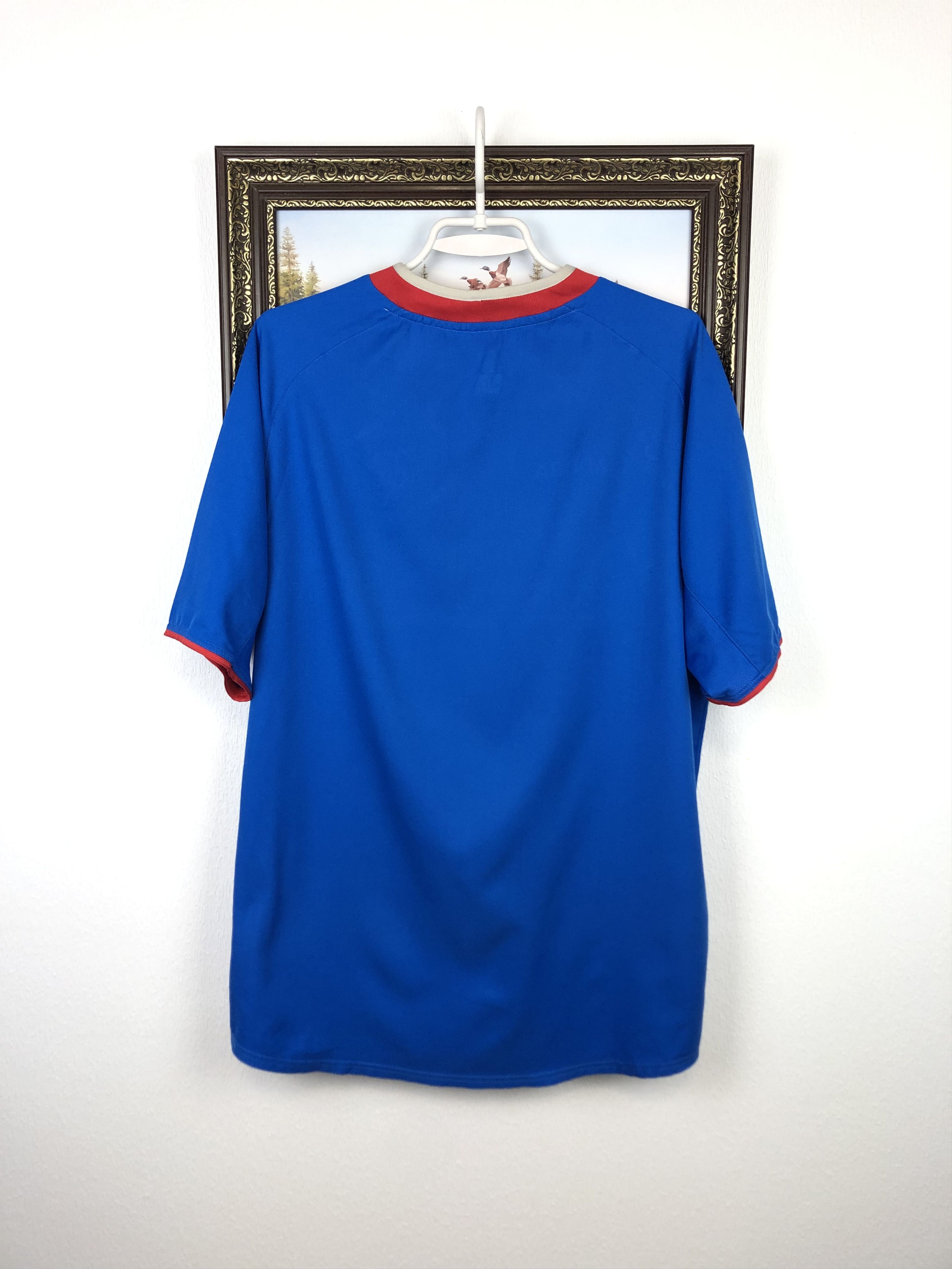 Vintage Rangers Home football shirt 2003 Soccer Jersey Blue Trikot Size US M / EU 48-50 / 2 - 9 Thumbnail