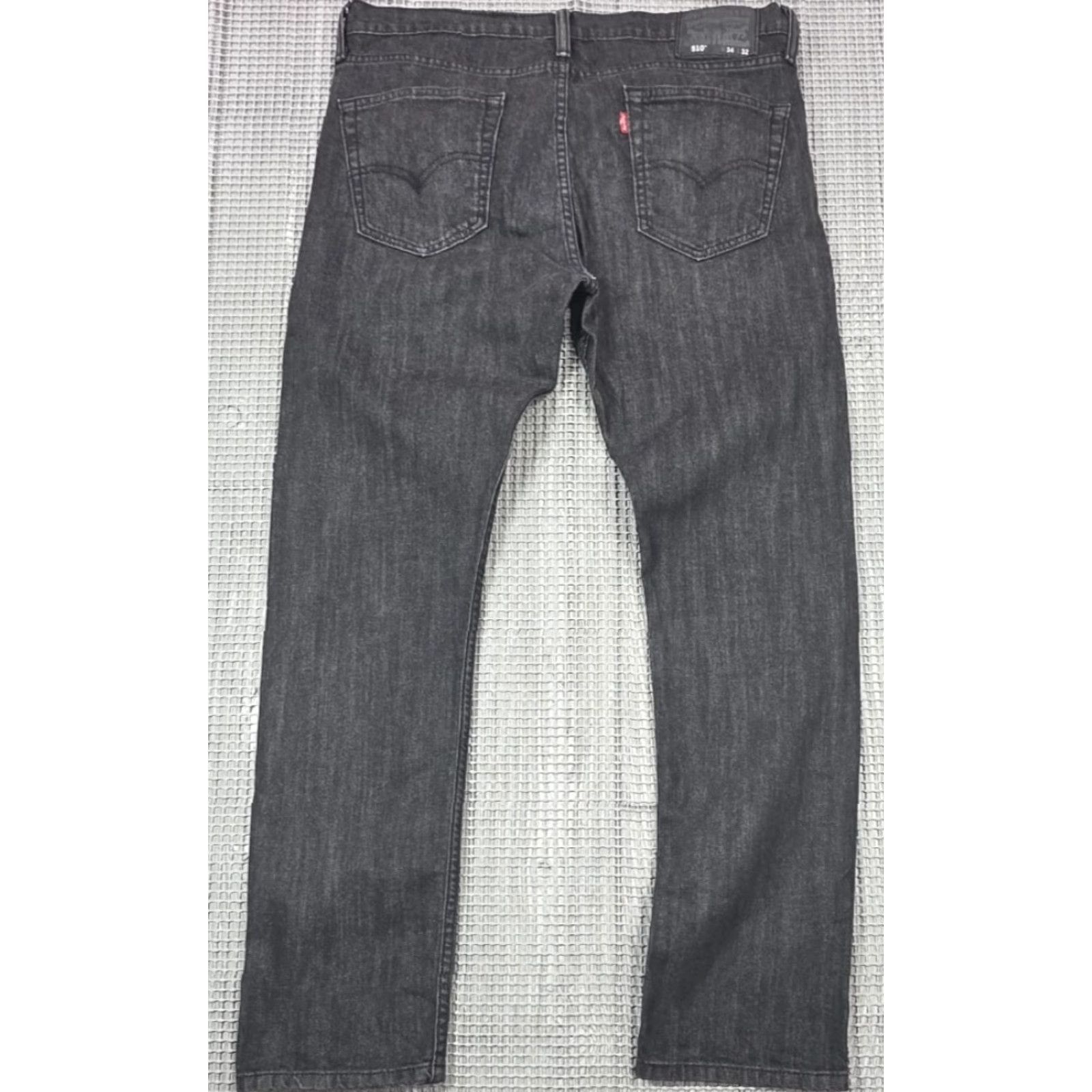 Levi's LEVIS 510 Slim Fit Jeans Men Size 34X32 Distressed Fade Black Red Tab Levi's 510 Jeans Slim Denim Regular 34 Mens Size US 34 / EU 50 - 3 Thumbnail