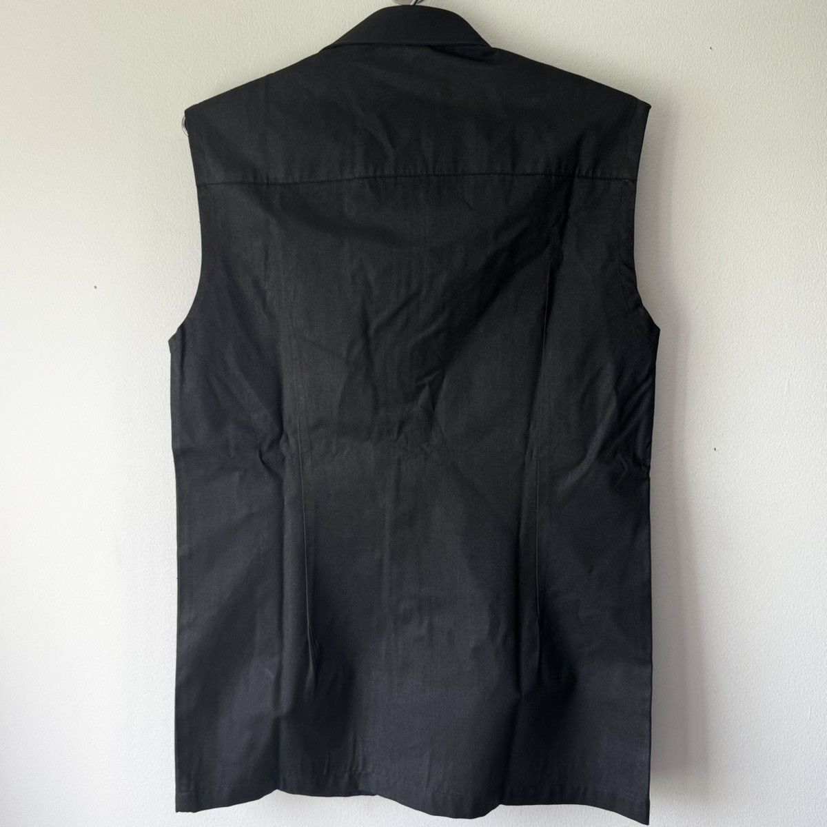 Maison Margiela SS2003 Martin Margiela Artisanal Black Painted Officer Vest Size US S / EU 44-46 / 1 - 5 Thumbnail