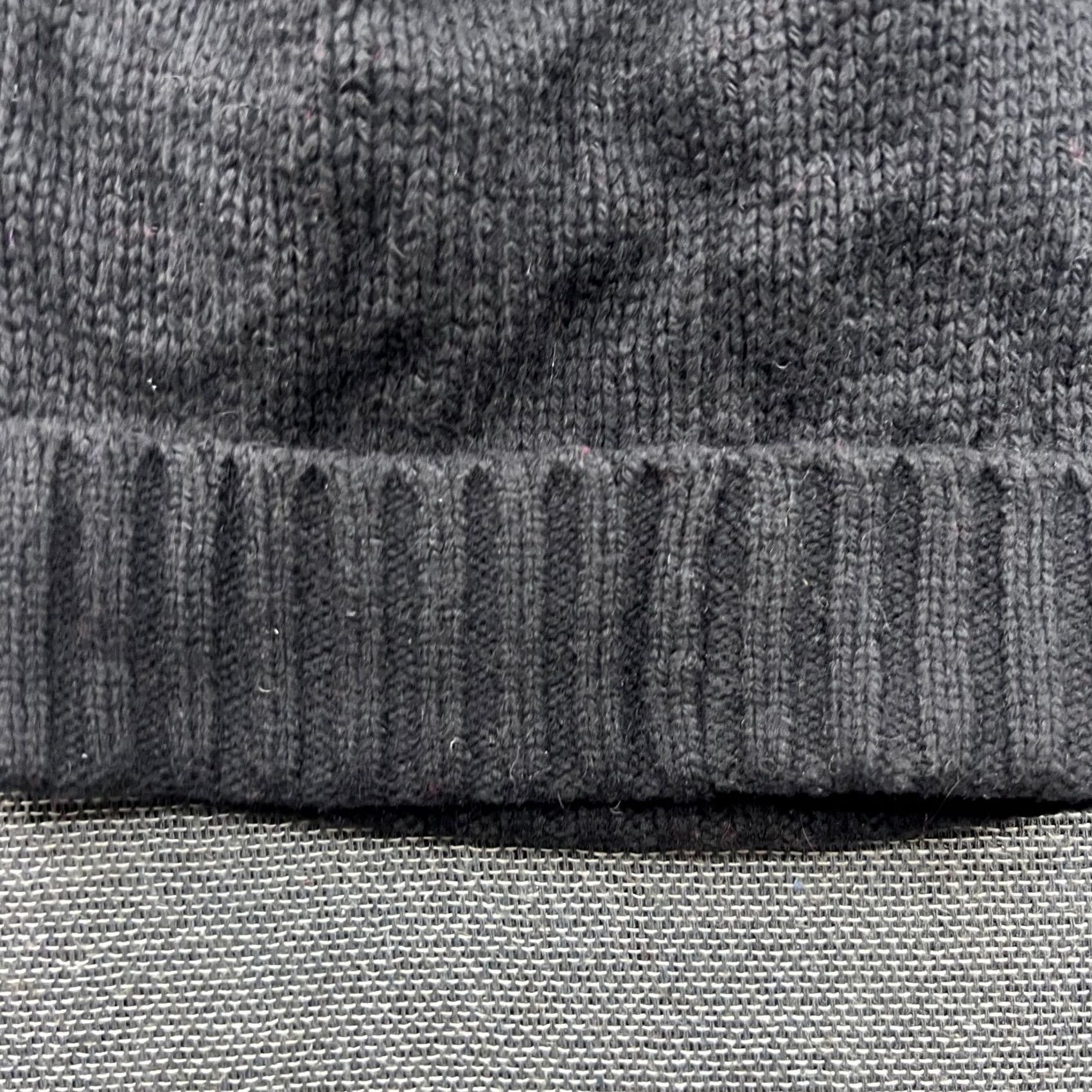Armani Exchange Armani Exchange Beanie Hat One Size Black Pink Wool Blend Fuzzy Womens Knitted Size ONE SIZE - 4 Thumbnail