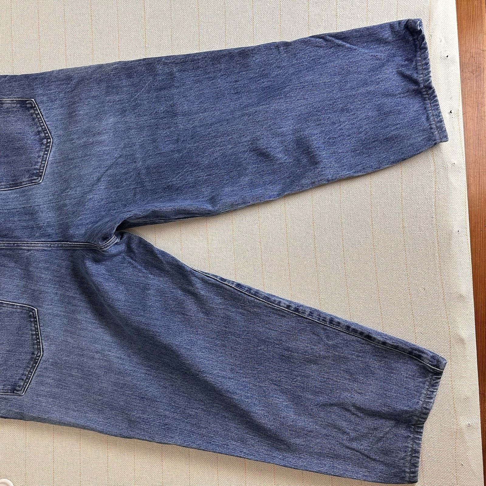 Other Lands End Square Rigger Trad Coupe Classique Denim Jeans Size 30" / US 8 / IT 44 - 8 Thumbnail