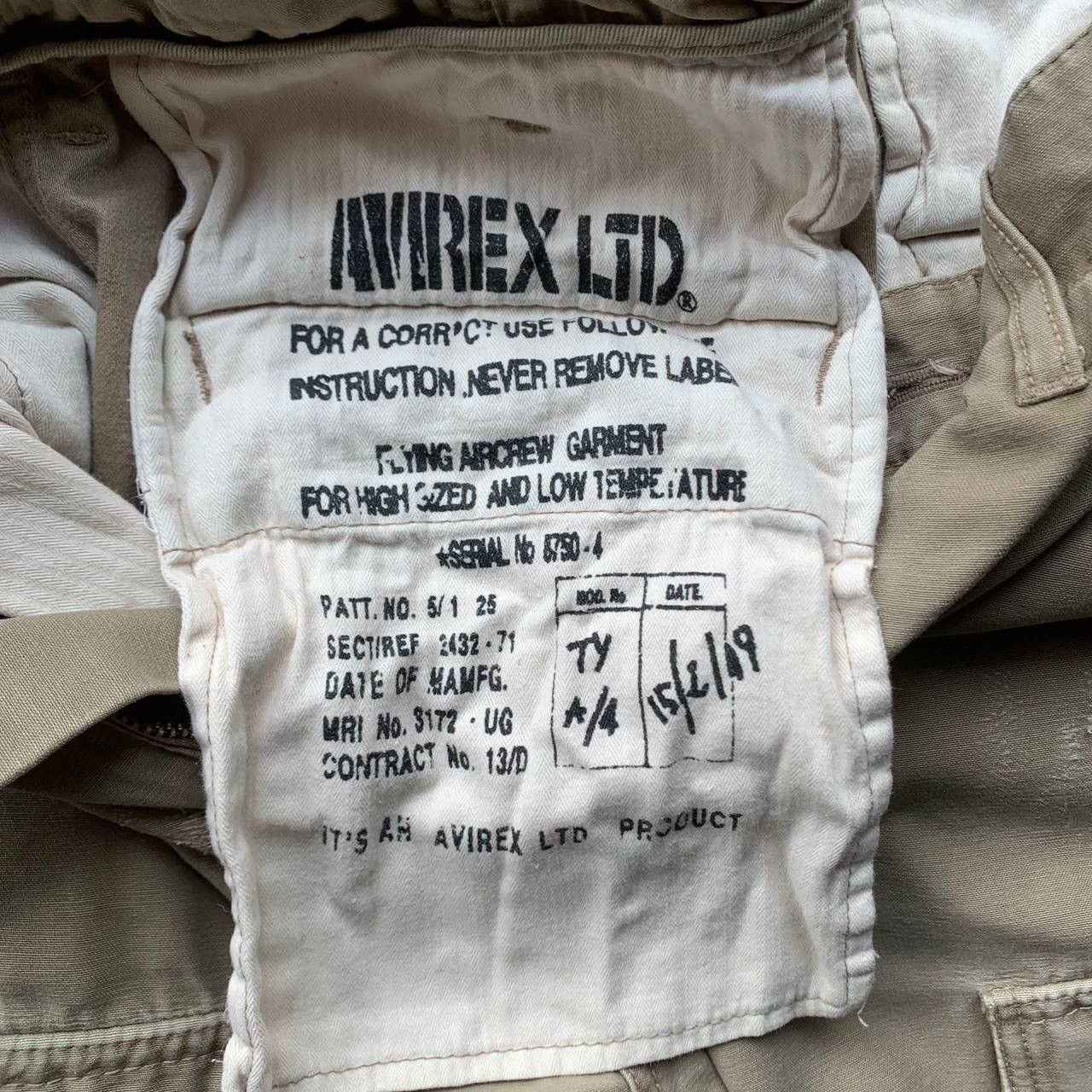 Avirex Distressed Avirex Army Cargo Khakis Pants Size US 31 - 11 Thumbnail