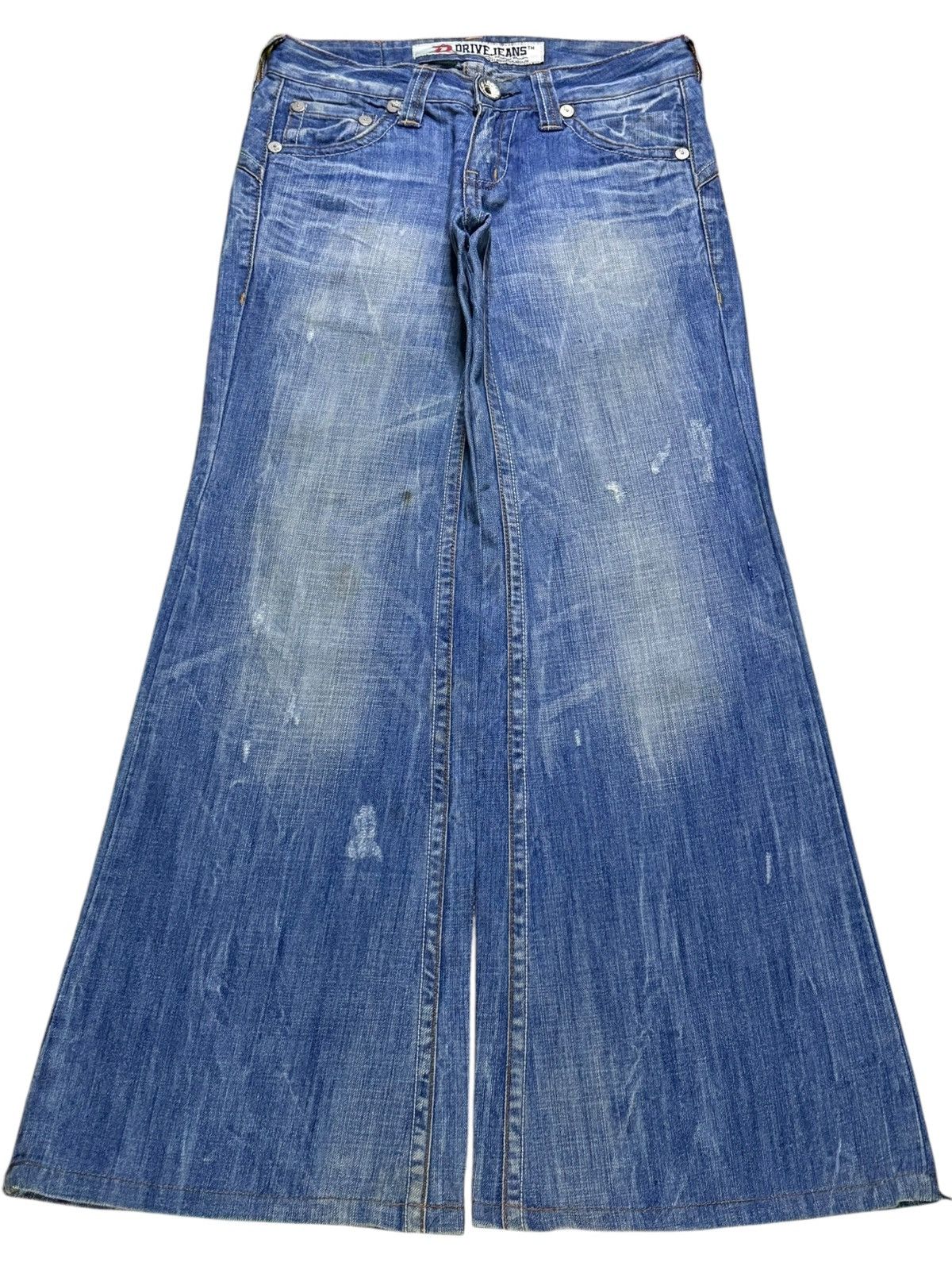 Hysteric Glamour × Japanese Brand Vintage Japanese Brand Blue Wash Bootcut Flare Jeans Size US 29 - 1 Thumbnail