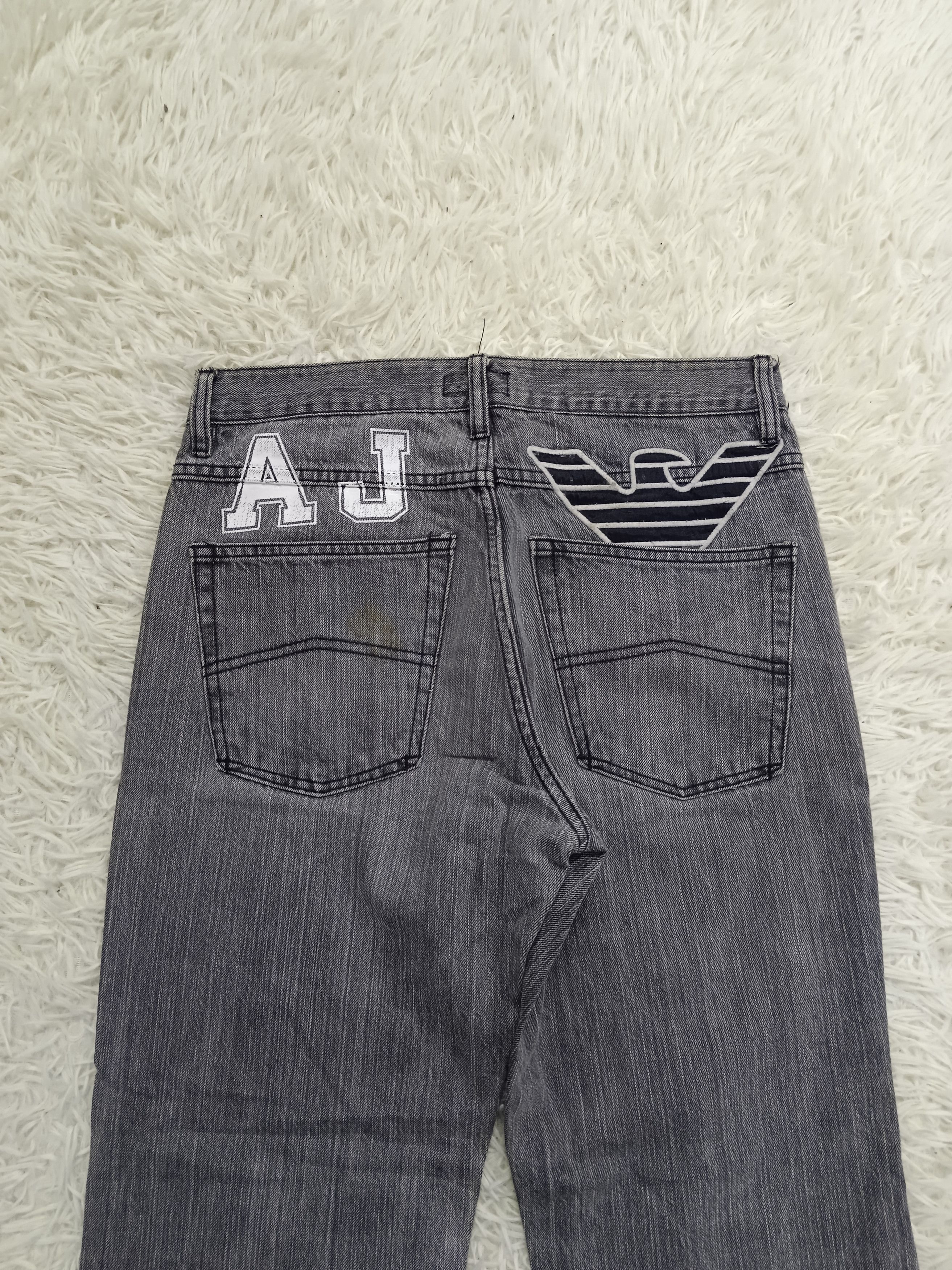 Armani AJ ARMANI JEANS EMBROIDERED ICONIC LOGO Size US 30 / EU 46 - 3 Thumbnail