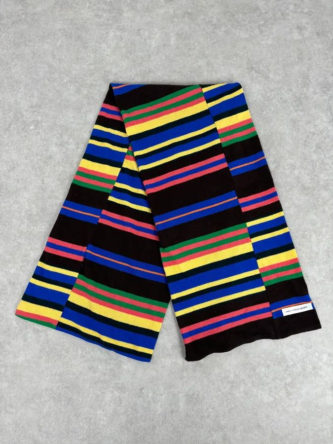 Comme des Garcons Comme des Garçons Shirt Multicolor Striped Scarf Size ONE SIZE - 1 Thumbnail