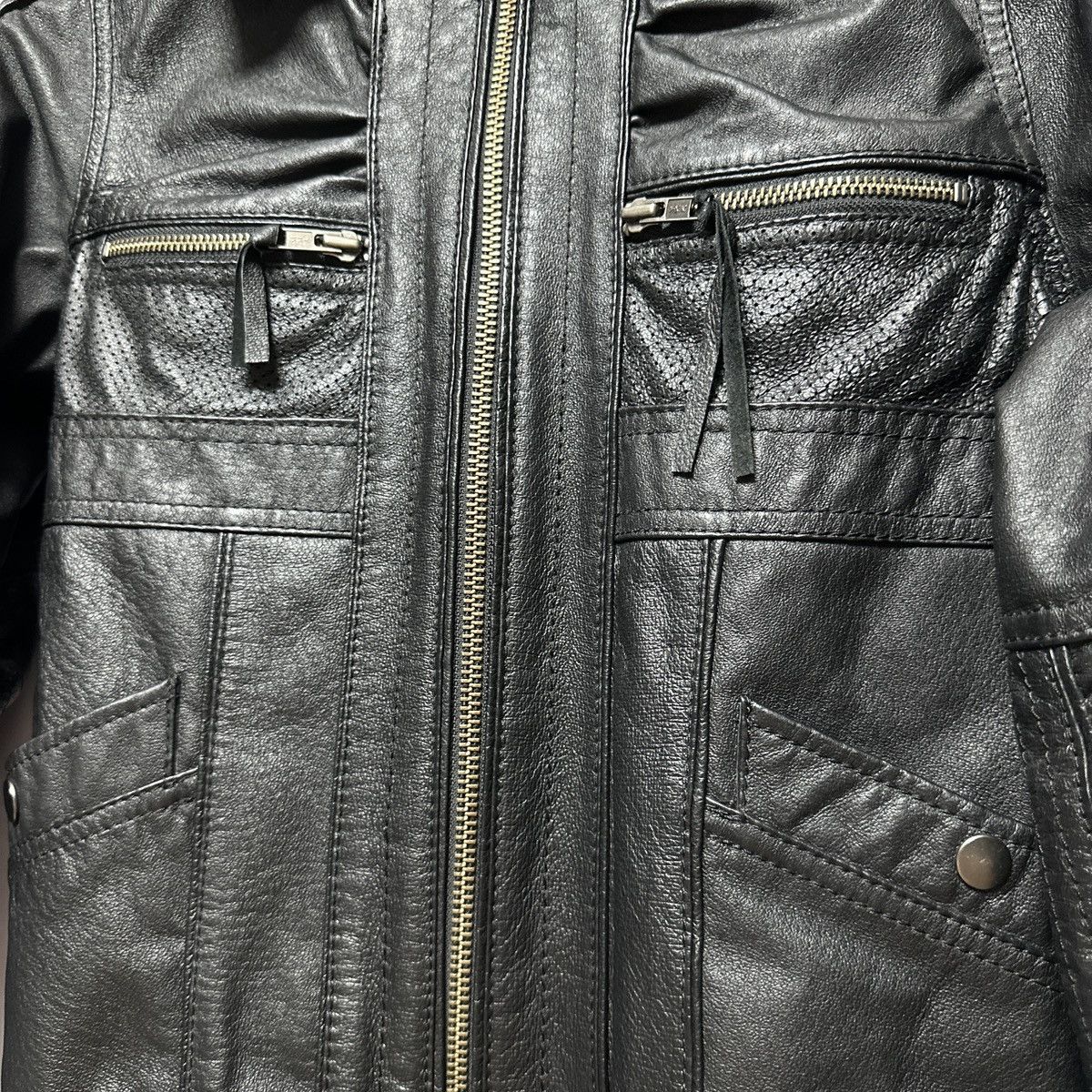 Other Leather jacket No Name BLACK OUT motolady japanes brand rare Size M / US 6-8 / IT 42-44 - 9 Thumbnail