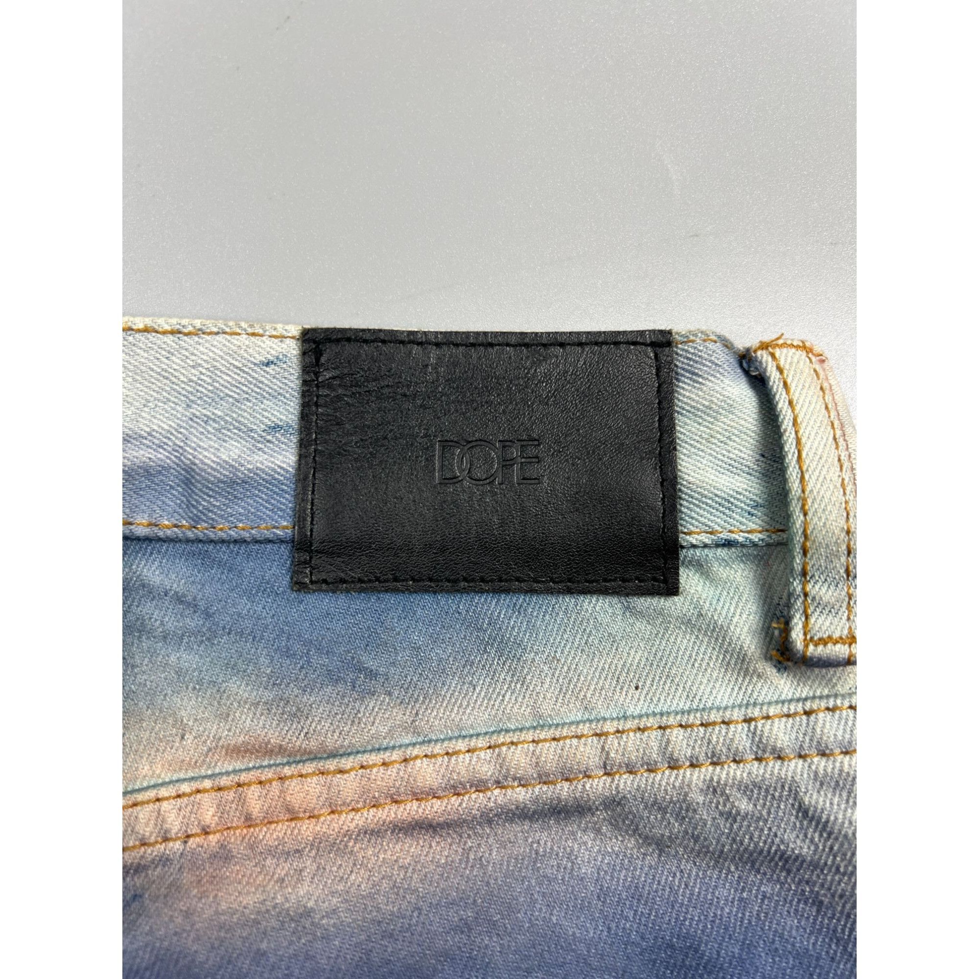 Other Dope Multicolour Skinny Denim Jeans Pants (Y0968) Size US 32 / EU 48 - 12 Thumbnail