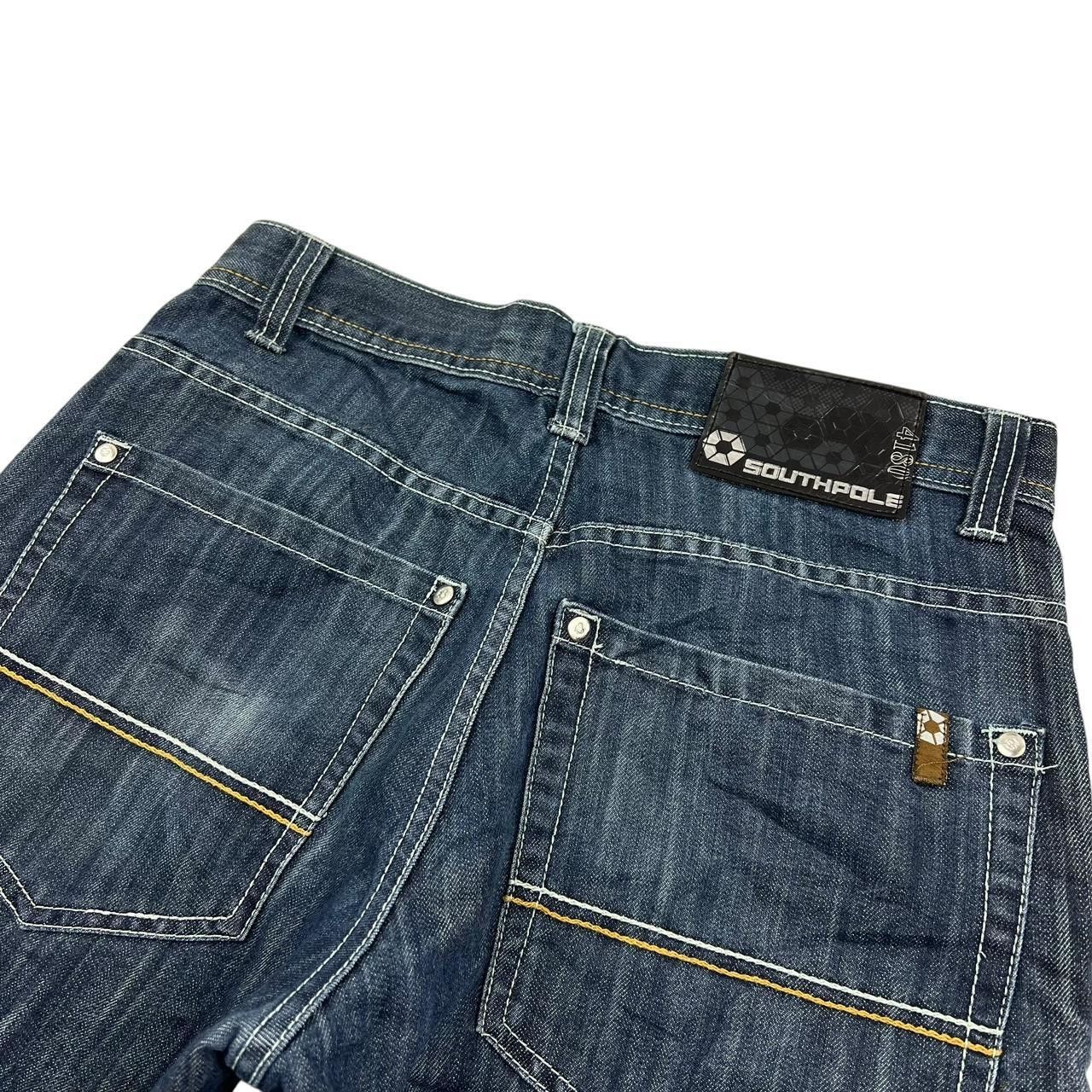 Southpole Vintage Southpole Navy Denim Jeans - Waist: 32” Size US 32 / EU 48 - 3 Thumbnail
