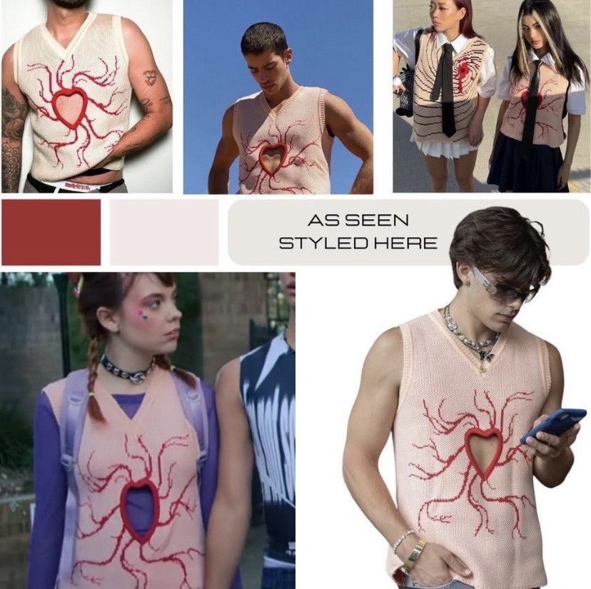 Other Vladyslav Slobodskoy Heart Cutout Vest Size US S / EU 44-46 / 1 - 4 Thumbnail