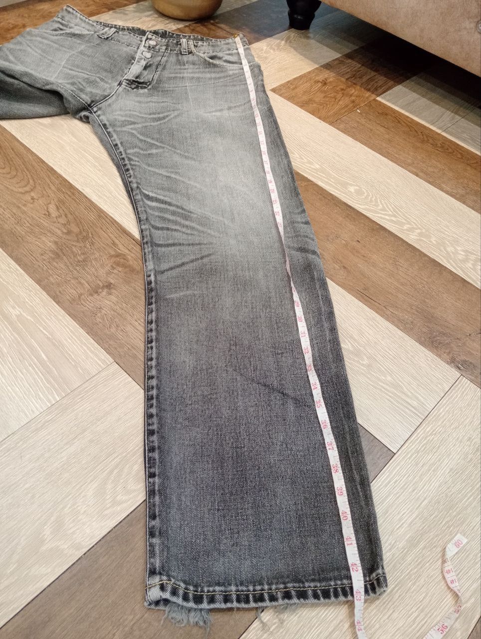 Levi's LEVI'S ENGINEERED DISTRESSED JEANS - SIZE 34 BLACK Size US 34 / EU 50 - 17 Thumbnail