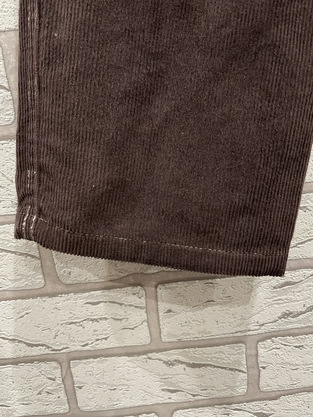 Jean Paul Gaultier RARE Vintage 90s Jean Paul Gaultier Jeans Velvet Brown Pants Size US 30 / EU 46 - 23 Thumbnail