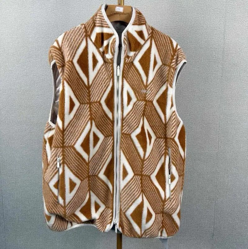 Dior Dior Women's Color Blocked Cardigan in Size S 0089 Size S / US 4 / IT 40 - 1 Thumbnail