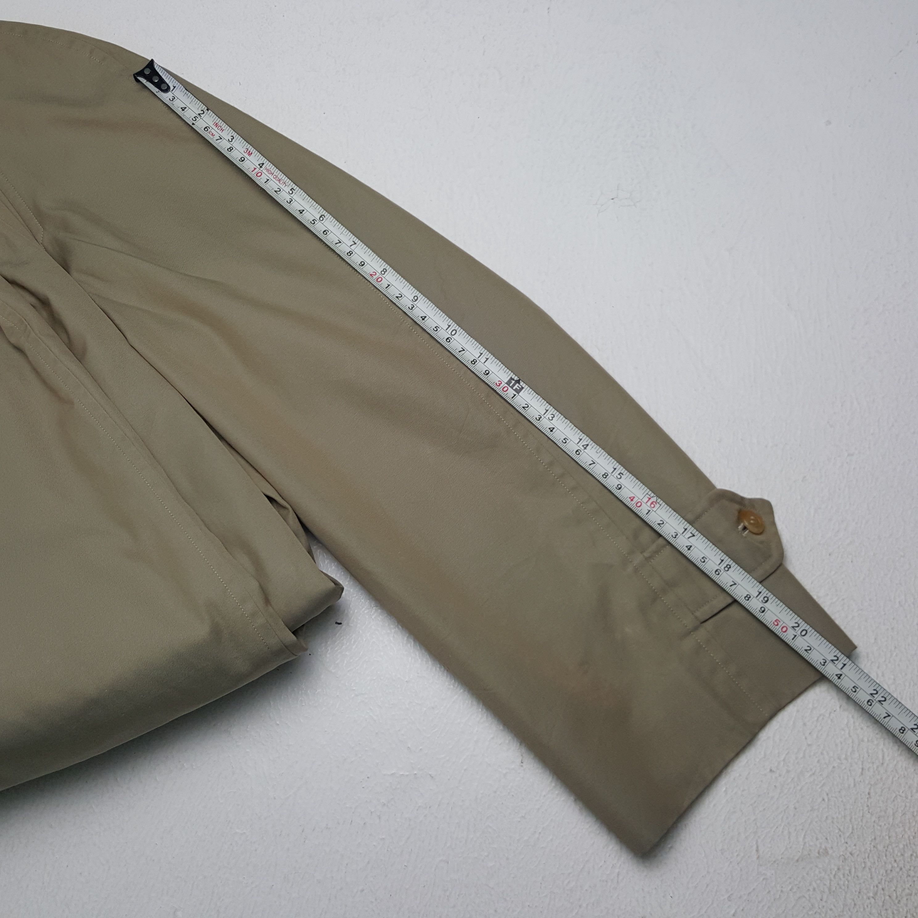 Burberry × Vintage Vintage Burberrys Nova Check Trench Coat Jacket Size US L / EU 52-54 / 3 - 6 Thumbnail