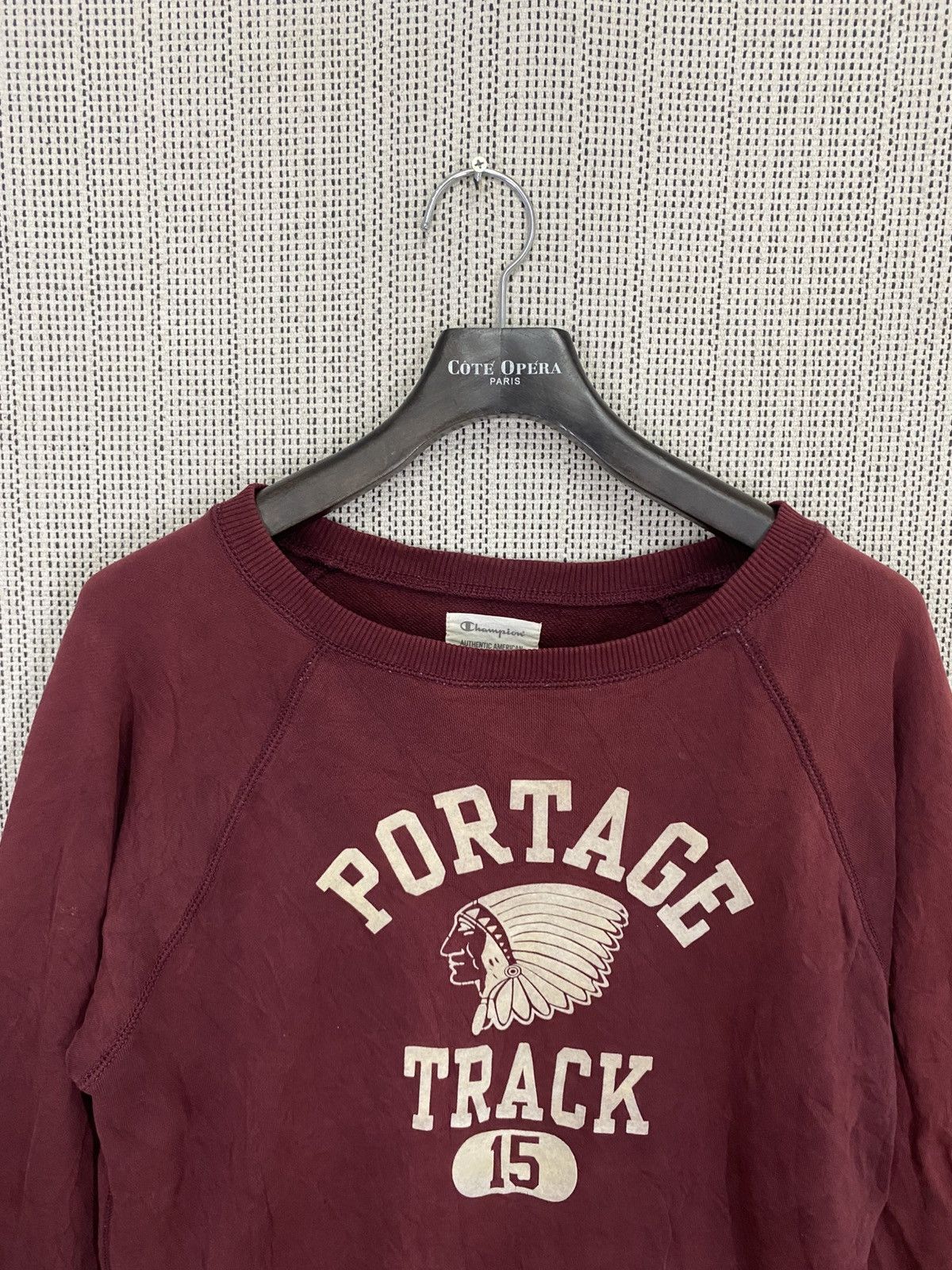 Champion × Vintage Champion portage track 15 sweatshirt crewneck sunfaded Size US XL / EU 56 / 4 - 9 Thumbnail