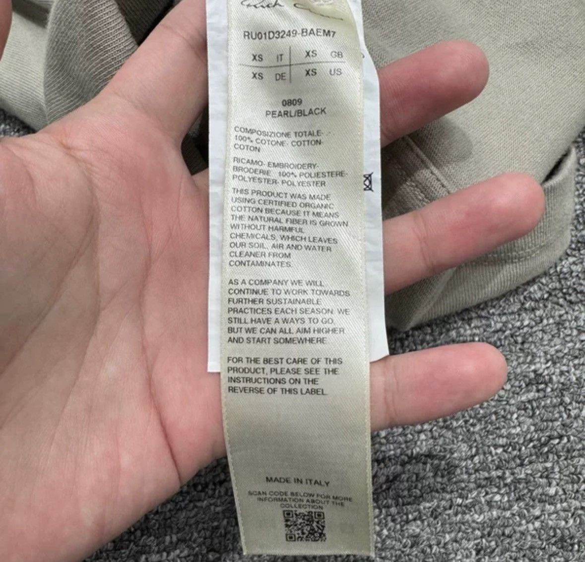 Rick Owens Rick Owens SS24 character short sleeved shirt2412-Nextarrow Size US XS / EU 42 / 0 - 5 Thumbnail