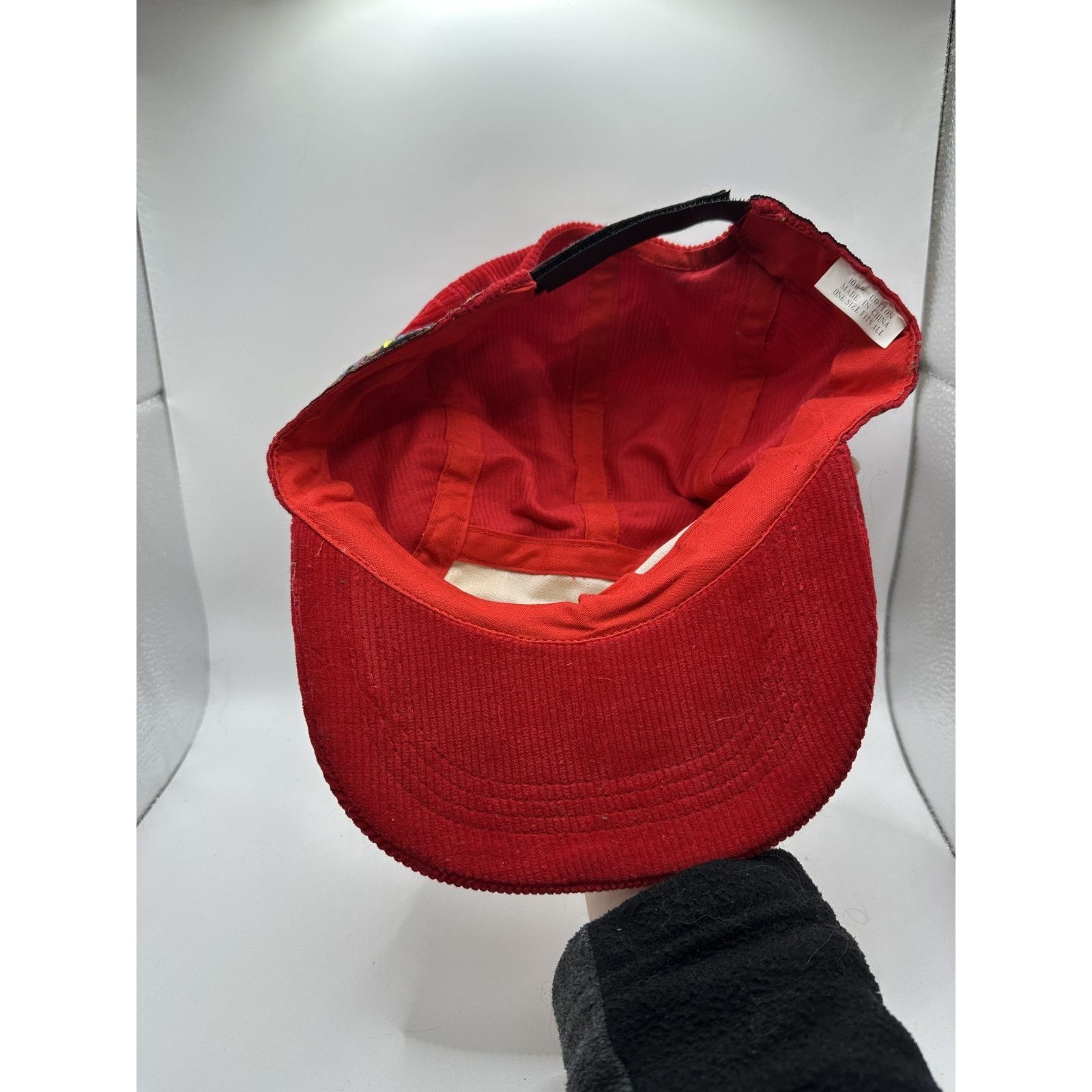 Other Vintage Krazy Tee Racing Corduroy Hat Red Size ONE SIZE - 4 Thumbnail