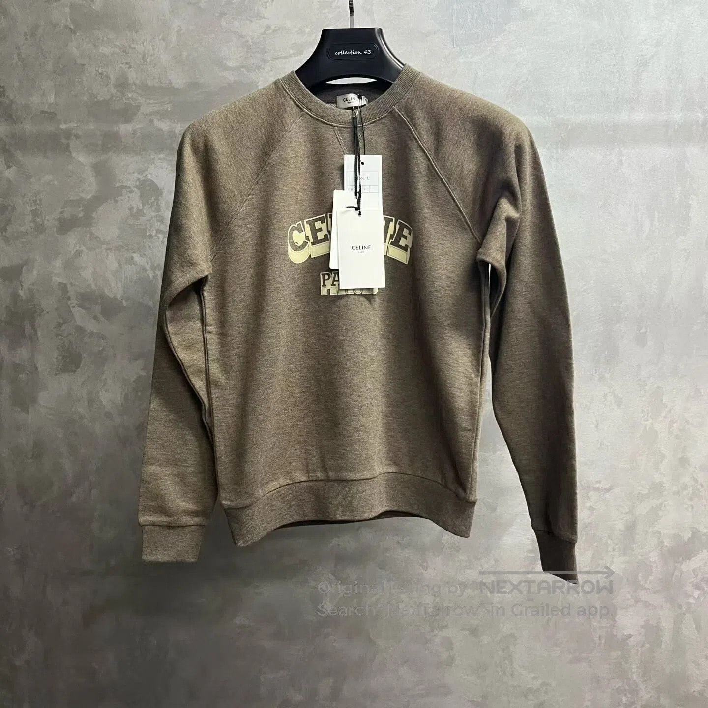 Celine CELINE Letter-printed hooded, loose-fitting long-sleeved h Size XS / US 0-2 / IT 36-38 - 1 Thumbnail