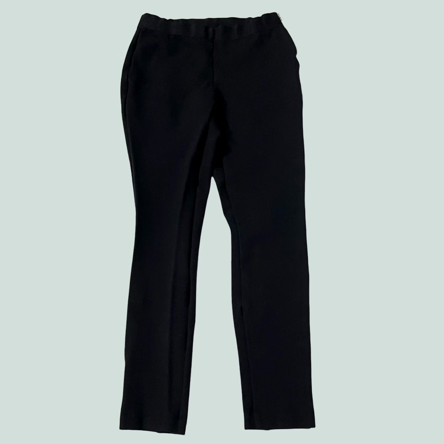 J.Crew J.Crew Gigi Ponte Pant Black Stretch Side Closure Zipper H4101 Women’s Sz 4 Size 27" / US 4 / IT 40 - 1 Thumbnail