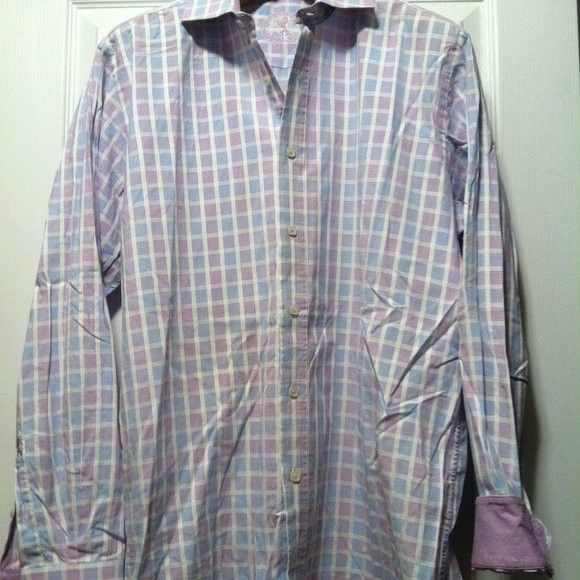 BUGATCHI BUGATCHI MENS MULTICOLOR COTTON CASUAL SHIRT SIZE: M Size US M / EU 48-50 / 2 - 3 Thumbnail
