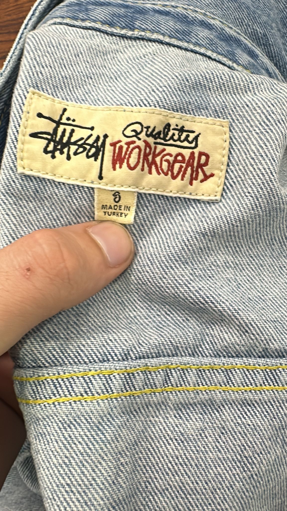 Stussy Stüssy FW22 Western Denim Shirt Blue Small Size US S / EU 44-46 / 1 - 7 Thumbnail