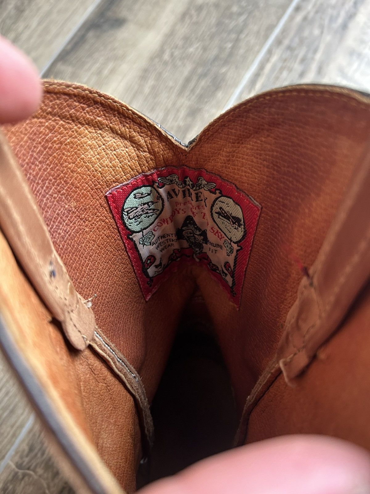 Avirex × Cowboy Equipment × Vintage Avirex Vintage Cowboys boots leather Rare Size US 9 / EU 42 - 11 Thumbnail
