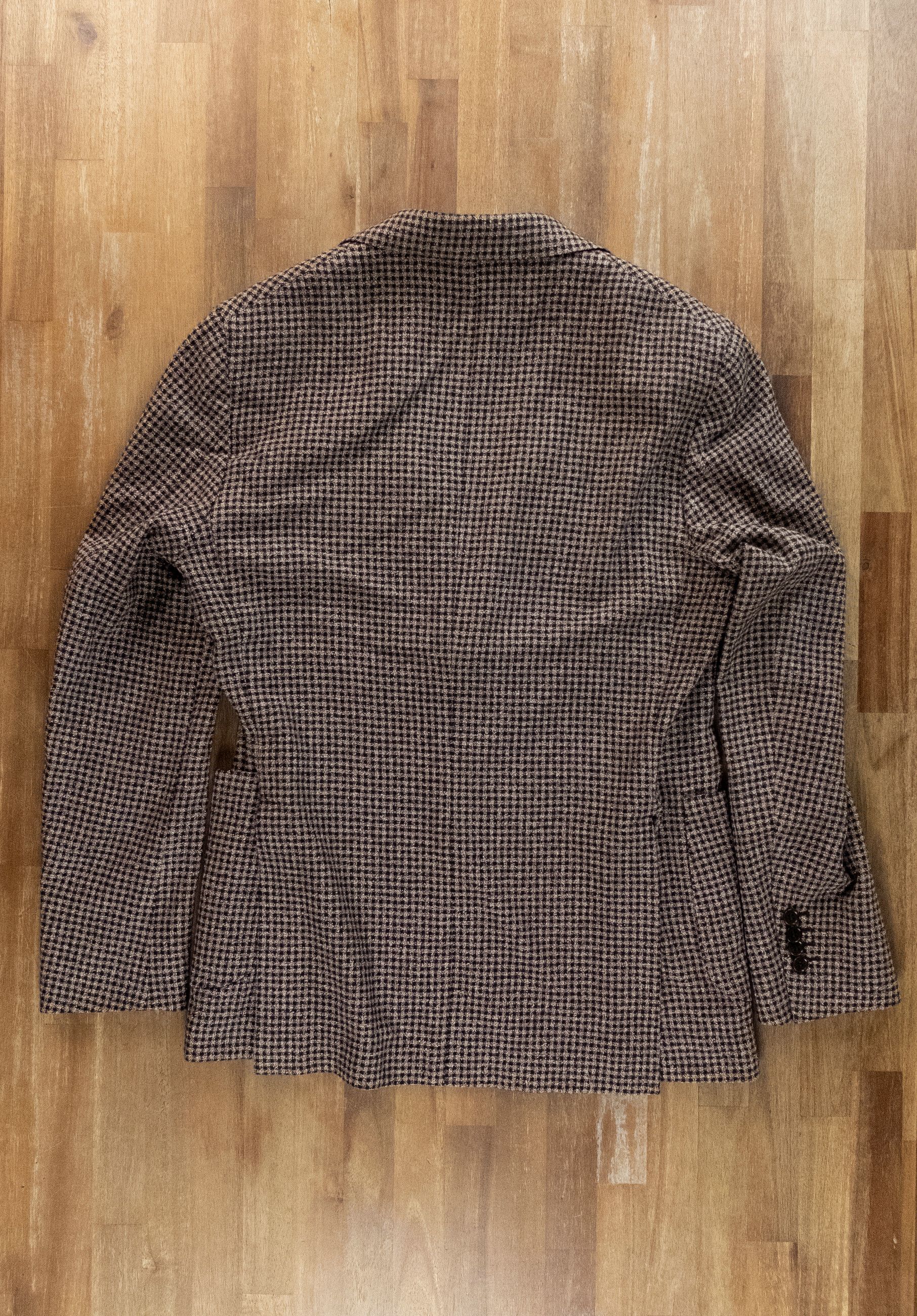 Other 100MAX Napoli brown gingham plaid sportcoat Size 40 Size 40R - 11 Thumbnail