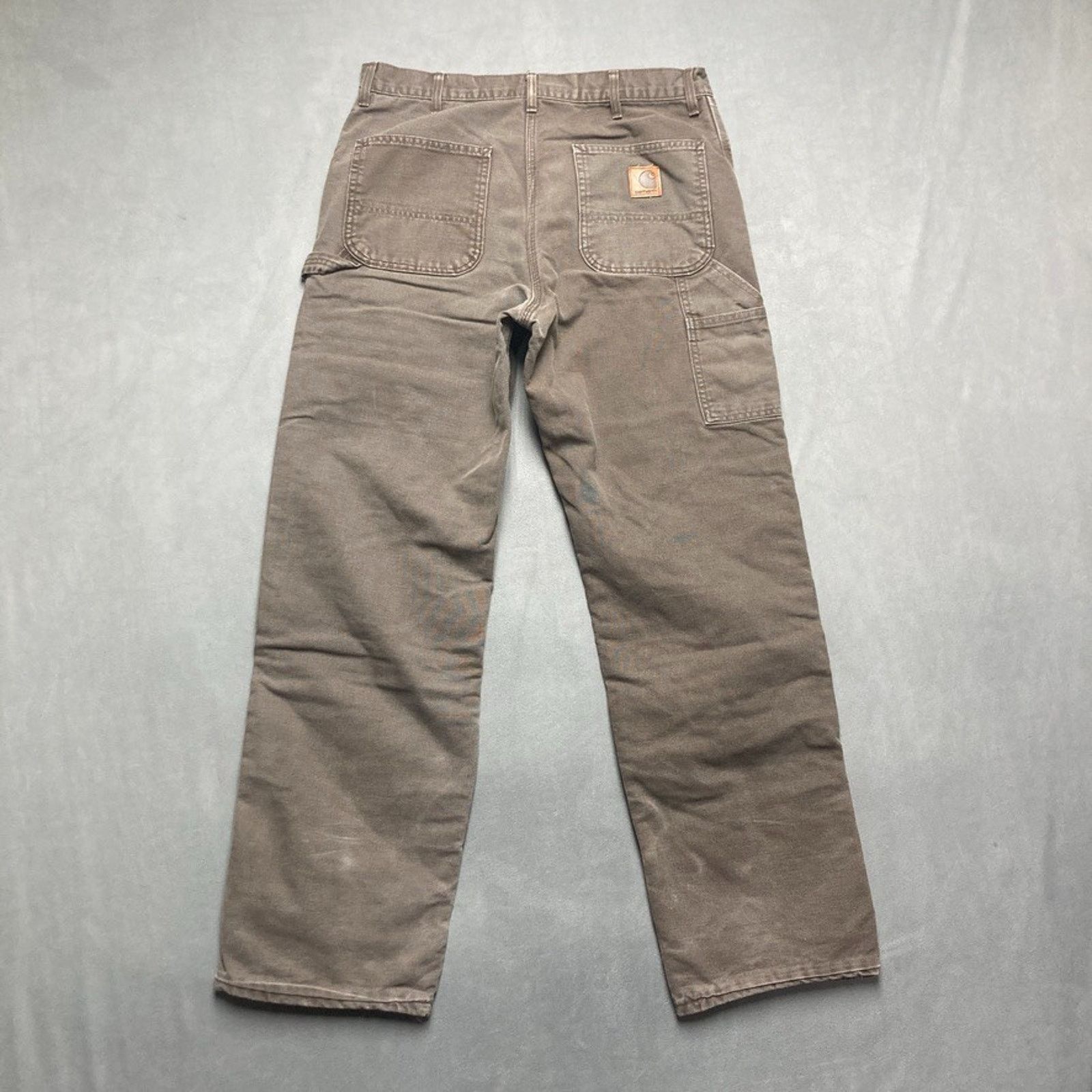 Carhartt Carhartt B111 TMB Timber Pants 36x34 Flannel Lined USA Y2K Size US 36 / EU 52 - 2 Thumbnail