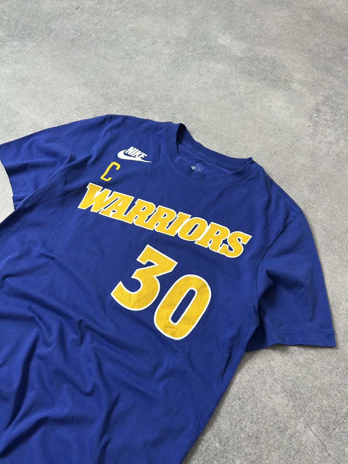 Nike Nike big logo warriors 30 shirts mens curry Size US M / EU 48-50 / 2 - 2 Thumbnail