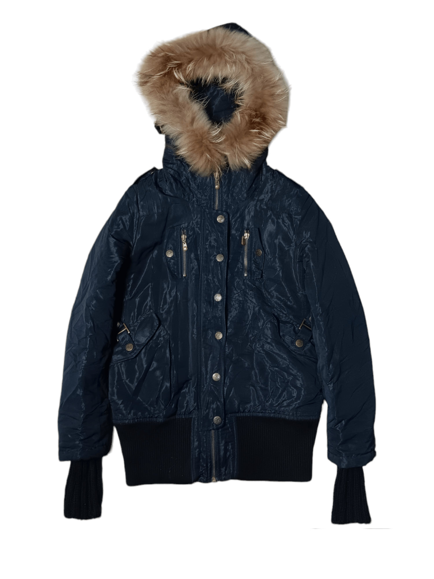 Vintage Corcaroli fur racoon hoodie lgb style jacket Size US M / EU 48-50 / 2 - 1 Thumbnail