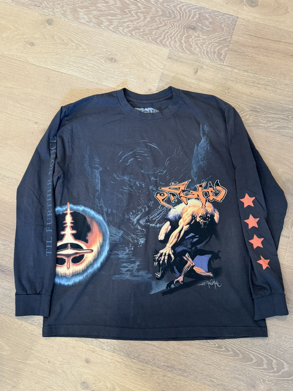 Travis Scott Travis Scott Utopia Tour Telekinesis Long Sleeve Tee Shirt ...