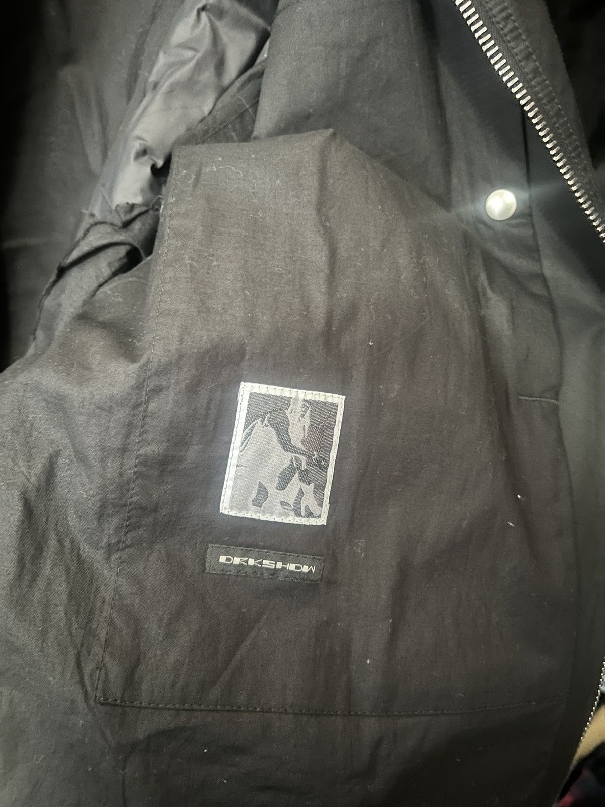 Rick Owens Drkshdw ick Owens Drkshdw Crater Jacket sz L Size US L / EU 52-54 / 3 - 5 Thumbnail