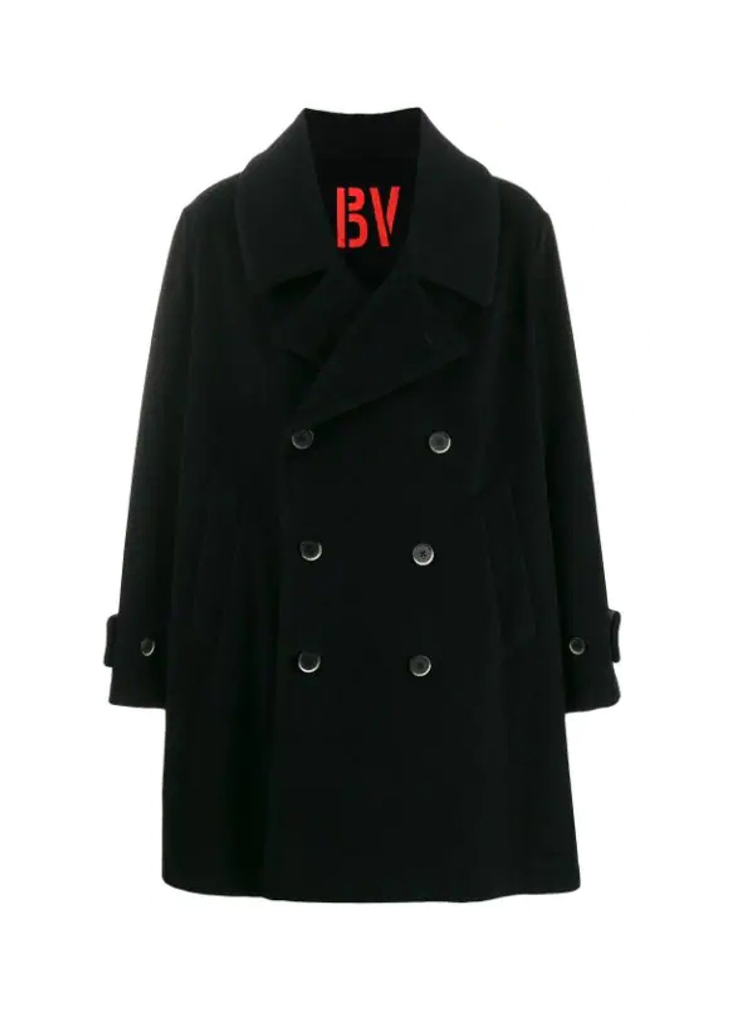 Barena Barena Oversized Arctic Peacoat - Navy Wool Size US XL / EU 56 / 4 - 8 Thumbnail