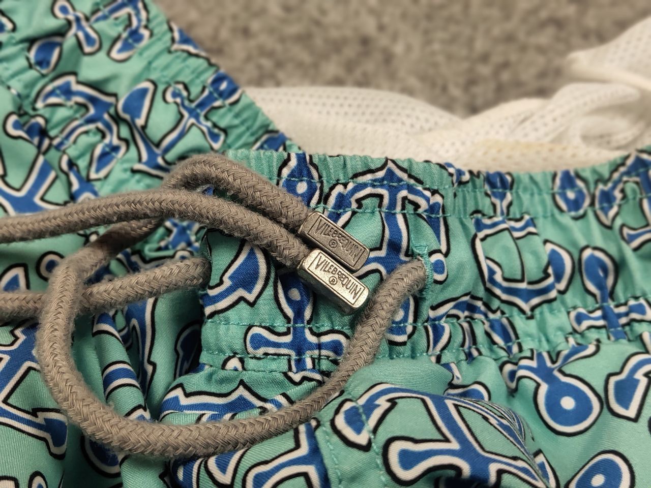 Vilebrequin Vilebrequin Design Casual printed turquoise Shorts Size US 34 / EU 50 - 13 Thumbnail