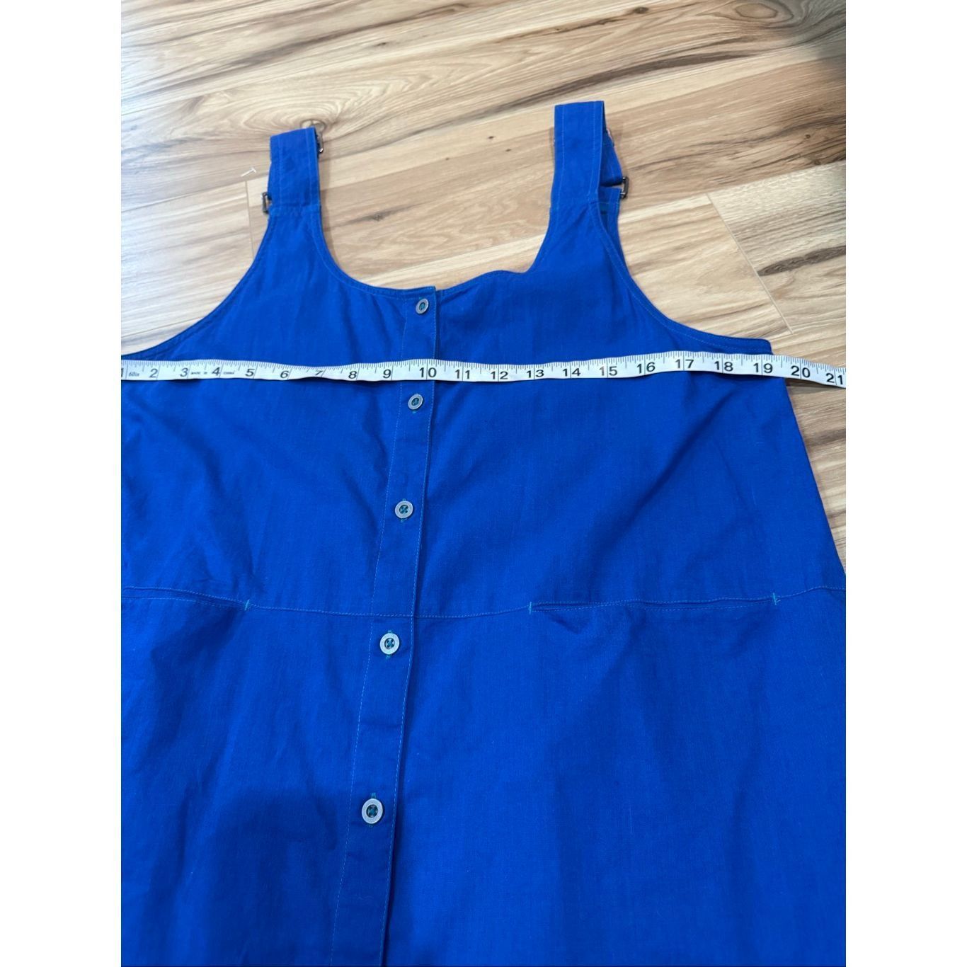 Guru Gudrun Sjödén Balalaika sleeveless button-front midi jumper Size S / US 4 / IT 40 - 3 Thumbnail