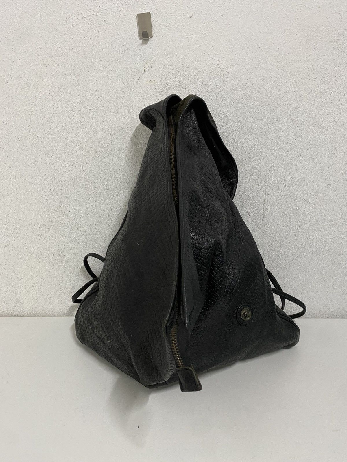 Vintage Vinsor Leather Backpack Size ONE SIZE - 3 Thumbnail