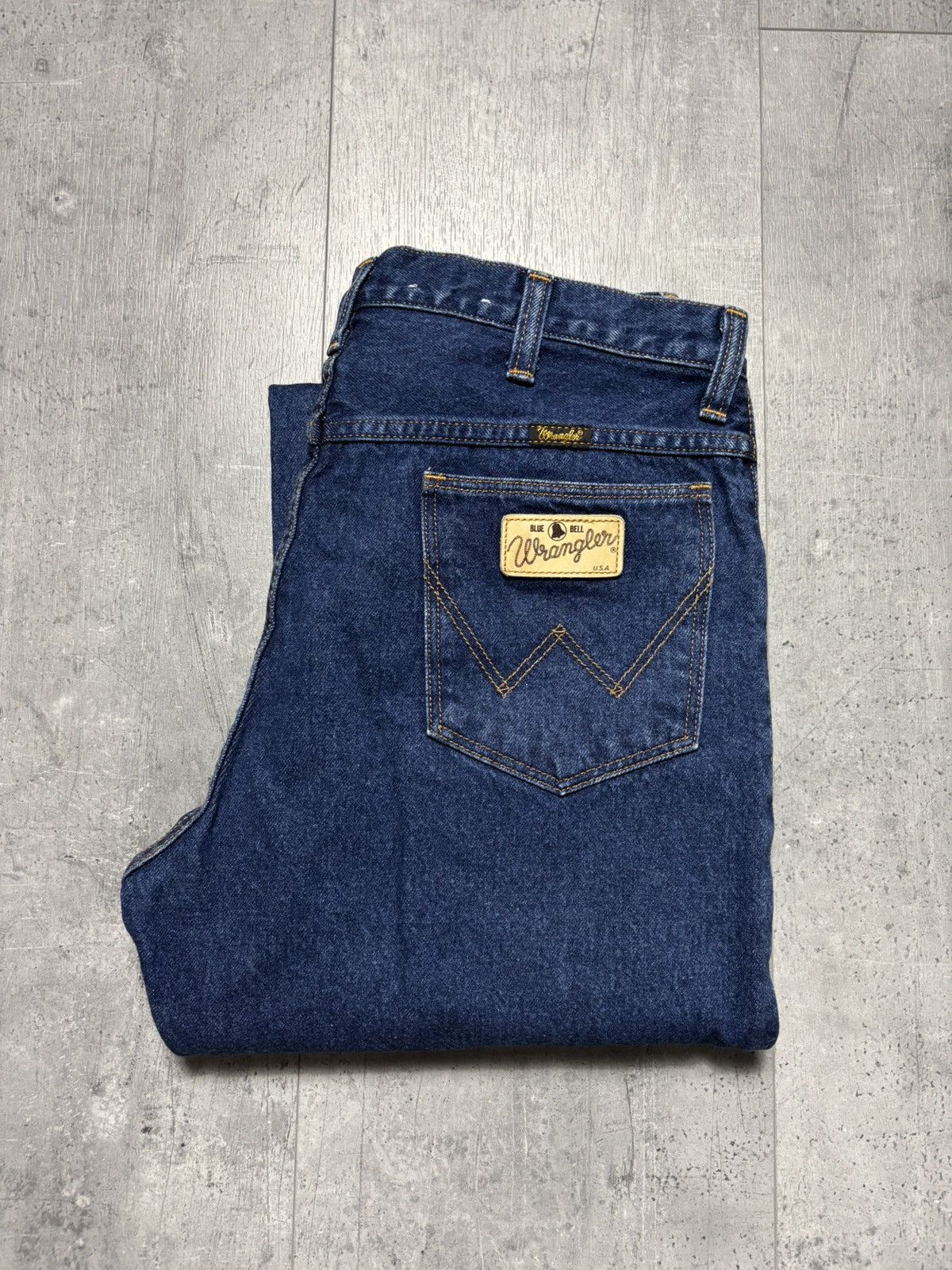 Vintage Vintage Wrangler Blue Bell Indigo Blue Jeans Size US 32 / EU 48 - 2 Thumbnail