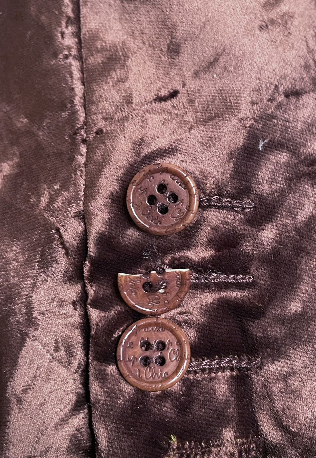 Designer × Moschino Vintage Brand Moschino Velvet Jacket 1990s Size US M / EU 48-50 / 2 - 7 Thumbnail