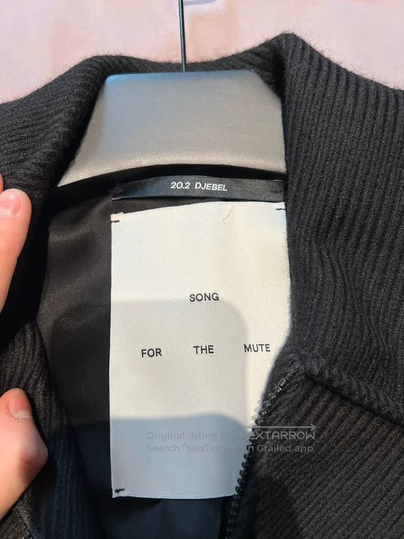 Song For The Mute SONG FOR THE MUTE Fine wool jacket Size US M / EU 48-50 / 2 - 2 Thumbnail